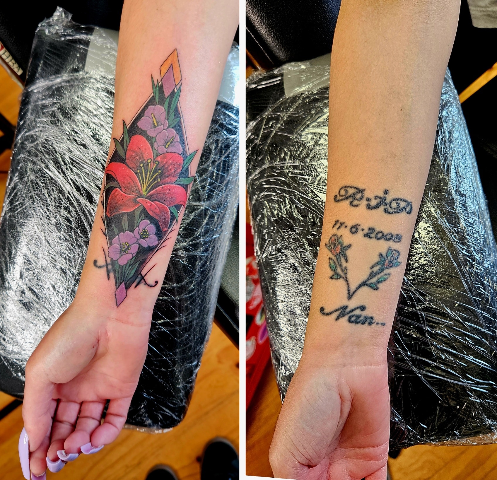 Cover up 😍 done by Pete @Pete_Explicit Ink #tattoo #explicitinktattoo #ink #colourtattoo #coveruptattoo #colour #graywashtattoo #melbournetattoo #tattooistnearme #stalbanstattoo