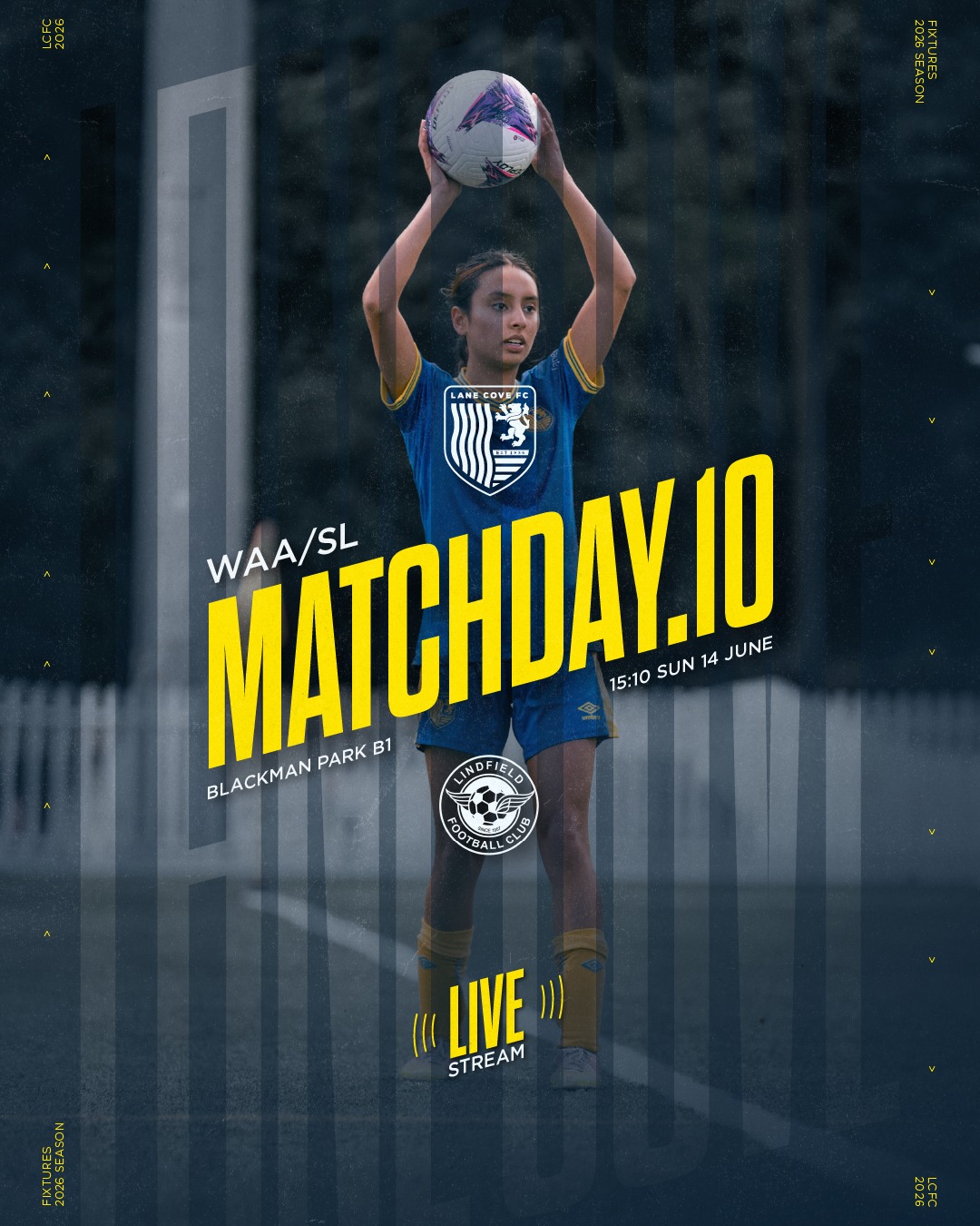 MATCHDAY 9!!!
The ladies have back-to-back home games, this time against league leaders Lindfield.
The lads are in unbelievable form and facing North Sydney will be further incentive to keep the run going.
FORZA COVE!!!
15:00 Sat 13 June - LCFC MAA/2 v North Sydney @ Primrose Park (ressies KO 13:00)
15:10 Sun 14 June - LCFC WAA/SL v Lindfield @ Blackman Park
π΅π‘β½οΈπͺπ‘π΅
@lanecove_div2
@lanecovewaa_
#AnyOneCanPlay #LaneCoveFC
#LaneCove #inthecove #NSFA #footballnsw #footballaustralia #football #soccer #footballislife #footballculture #footballlife #femalefootball #MatchDay
#
@rhlowernorthshore @optusbusiness @vibefootballaustralia @lanecoveorthodonticsmatchday
photography by @snapshootscore
