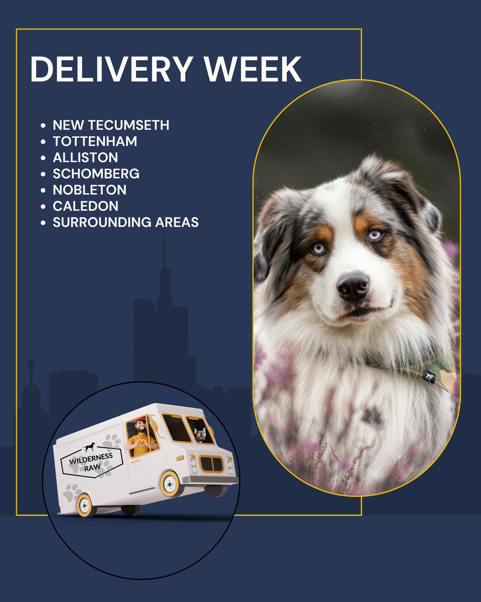 Hi, New Tec' and area we will be delivering Sunday, get your orders in!
wildernessraw.com
