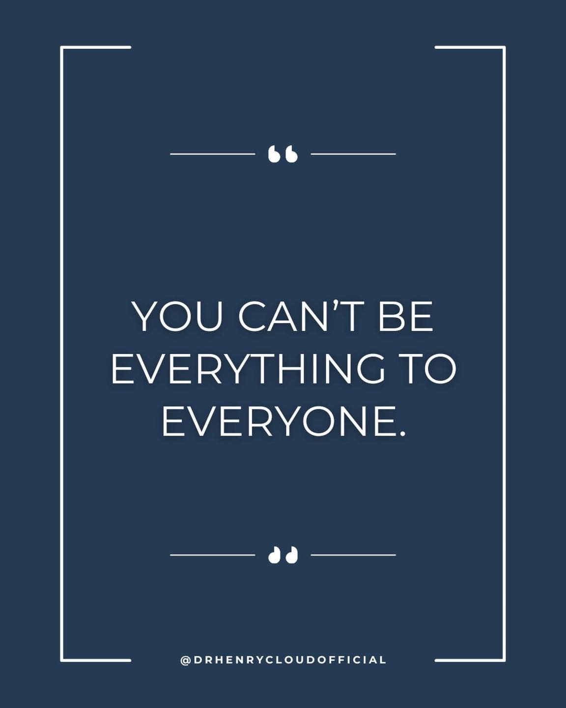 When you try to be everything to everyone, you lose sight of yourself.
It’s okay to serve others, but not at the expense of your own well-being. #MotivationMonday
