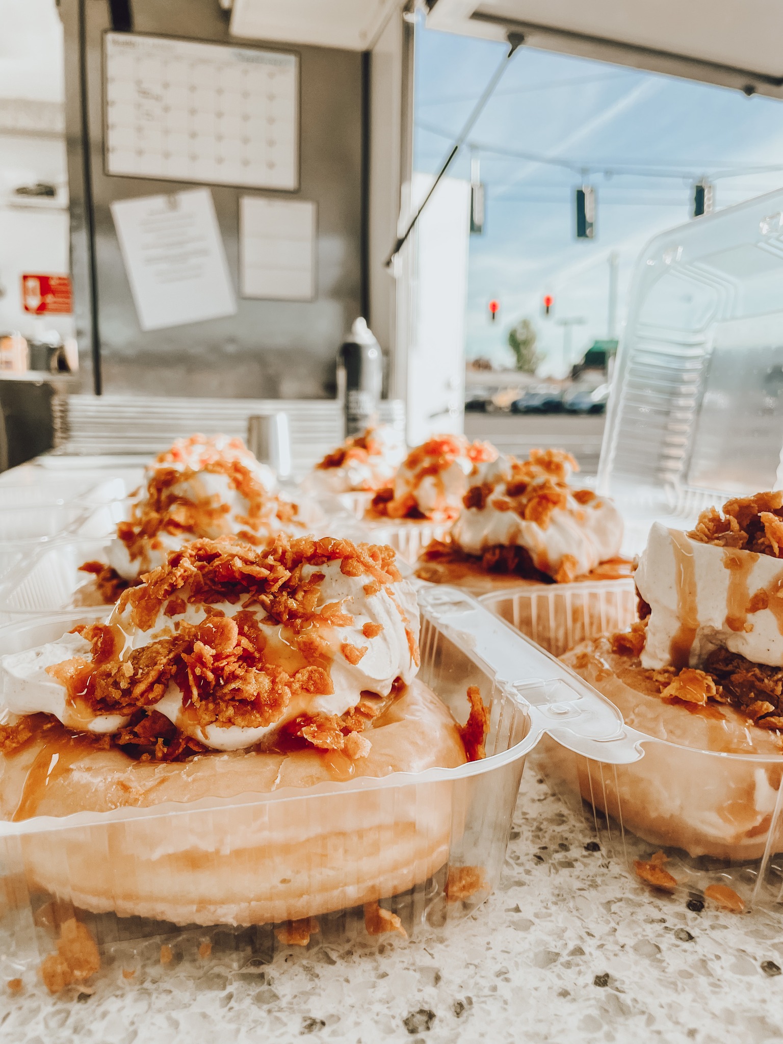 Hey there Eugene! 😍
Local's will be parked at our NEW location on Coburg Road tomorrow, June 17.
ADDRESS: 2225 Coburg Road, Eugene
HOURS: 8-2
SPECIAL: ✨The Crispy Cinnamon Cream Donut✨
Along with our special, we will also be serving our original vanilla glazed donuts, cinnamon sugar donuts, handcrafted soft pretzels, and Blue Silo Creamery milk and chocolate milk.
GIVEAWAY: We are giving away a half dozen donuts/pretzels to 2 lucky followers!
TO ENTER:
✨LIKE THIS POST
✨FOLLOW OUR PAGE
✨TAG YOUR FRIENDS
Winners will be announced tomorrow morning and will also be contacted directly. Please be aware of scammers posing as our page, we will NEVER ask for credit card/personal information to claim your prize.
See you soon! 🫶