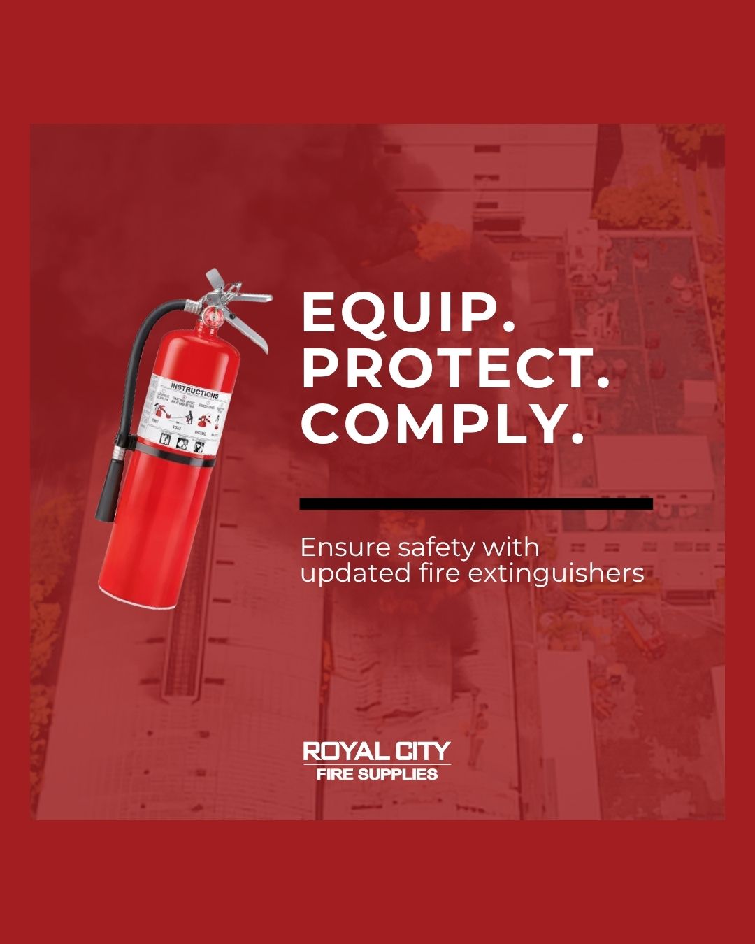 Quick quiz: when does your fire extinguisher expire?
Most people do not know the answer — and that is exactly why regular inspections matter.
Fire extinguishers are one of those safety items that are easy to walk past every day without thinking about them. But when an emergency happens, they need to be accessible, properly charged, up to date, and ready to work in seconds.
Royal City Fire handles fire extinguisher inspections, servicing, replacements, and documentation so building owners, property managers, and businesses do not have to guess.
Because fire safety is not just about having equipment on the wall. It is about knowing that equipment is ready when it matters.
Check the tag. Check the gauge. Or call us and we will take care of it.
#FireExtinguisher #RoyalCityFire #StayCompliant #FireSafety #BePrepared #BuildingSafety #FireProtection