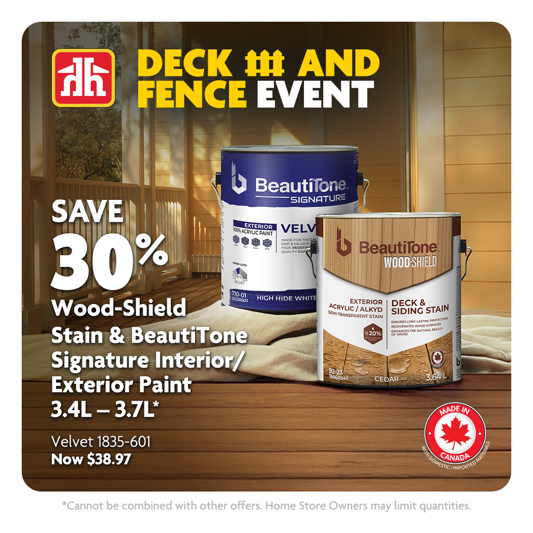 From weathered to wonderful. 🙌 Save on stainsduring the Deck and Fence Event, until June 17th.