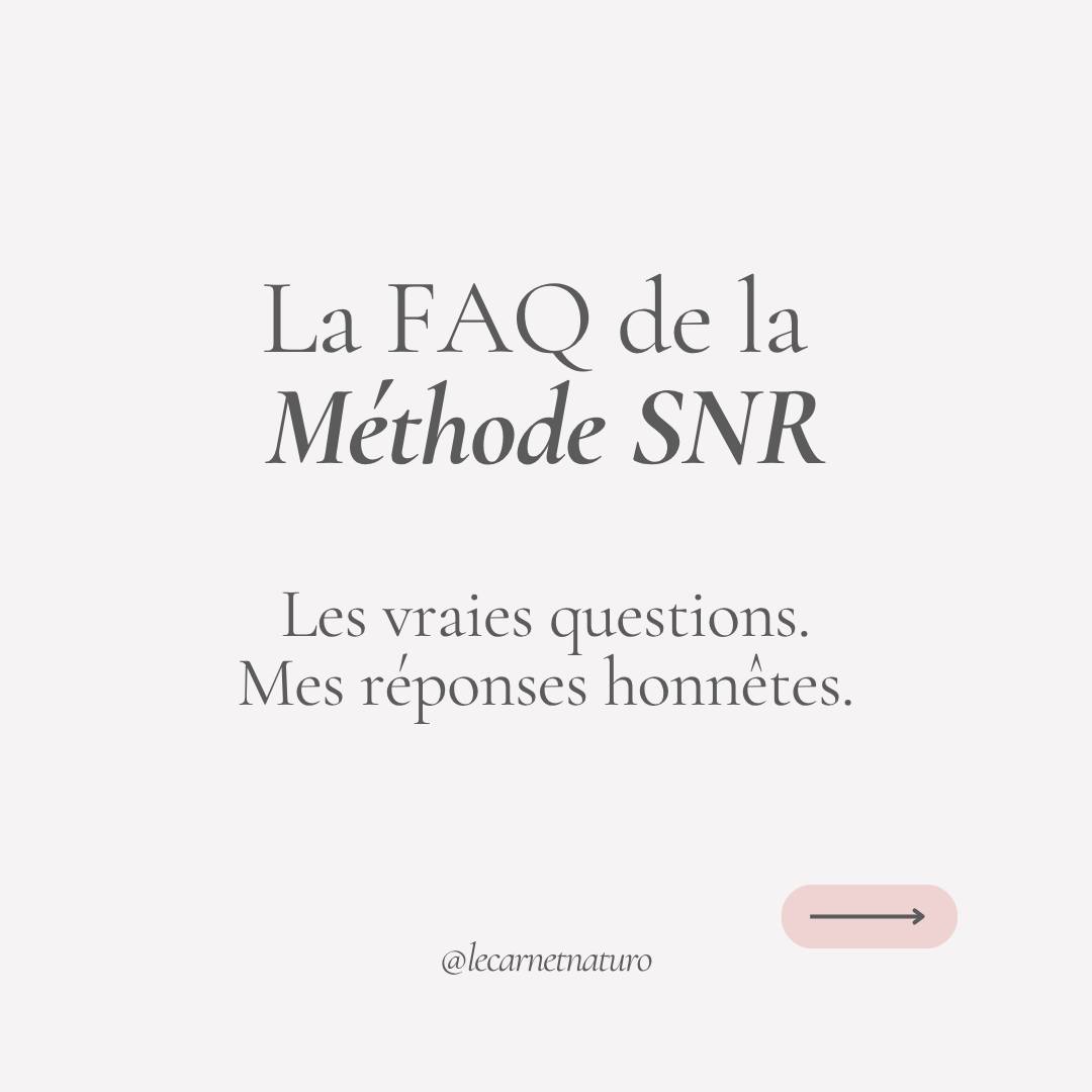 La FAQ de la Méthode SNR.
Les vraies questions · mes réponses honnêtes. 🌿
Parce que avant d'investir — tu mérites des réponses claires.
Swipe → ta question est peut-être là. 👇
👉 Lien en bio @lecarnetnaturo ⛵
#methodeSNR #hypnose #naturopathie #systemenerveux #minceur #FAQ #pertedepoids #lecarnetnaturo #femmede40ans