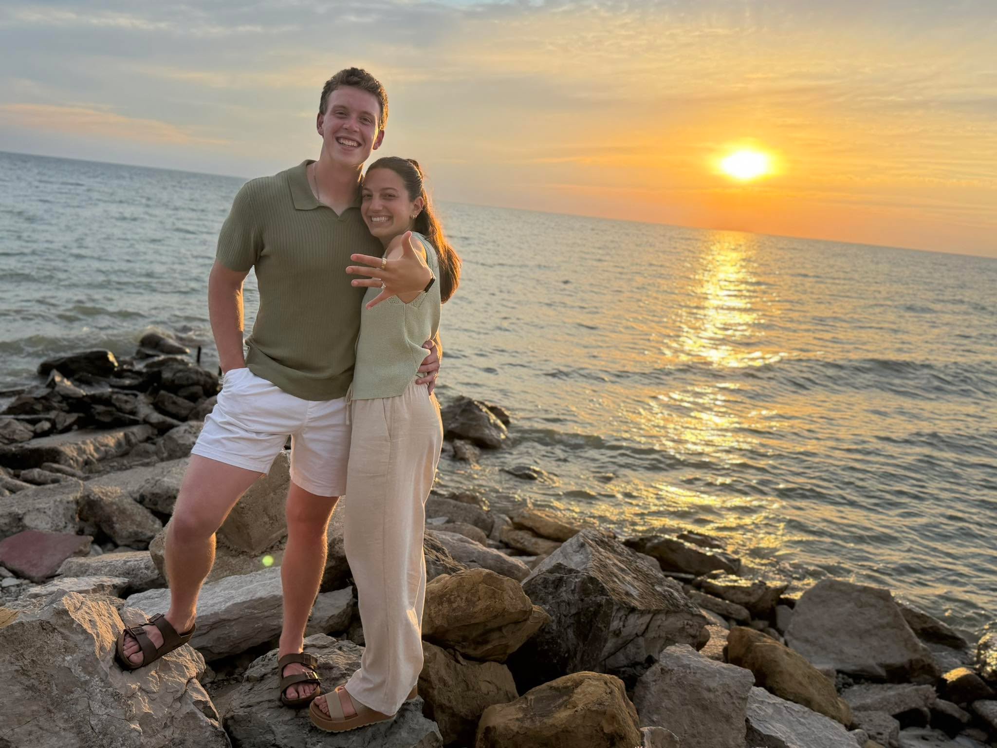 Congratulations are in order for my daughter Gemma and her fiancé Nick Cline. Welcome to the family Nick! 🍾