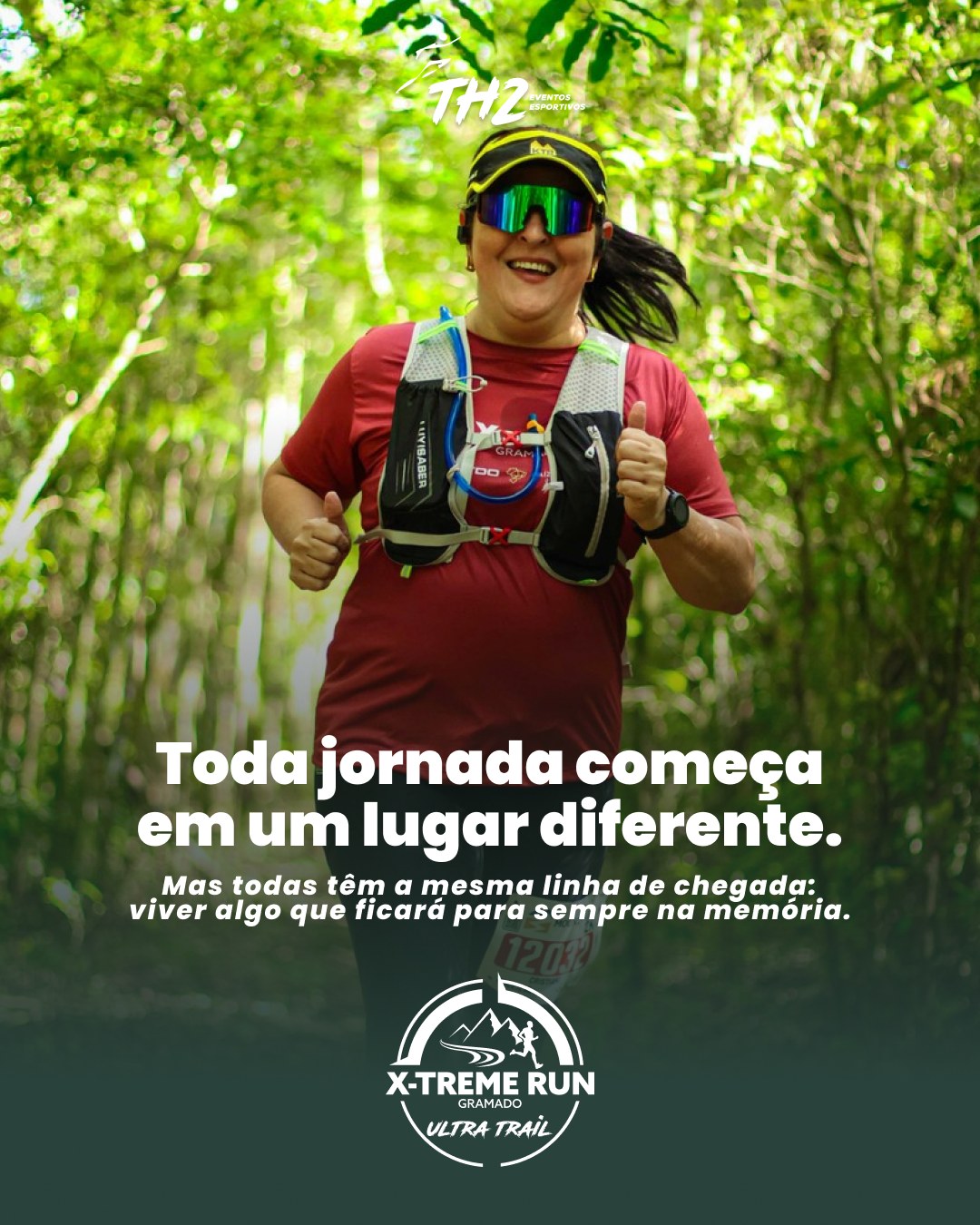 Não existe uma distância mais importante do que a outra.
Existem apenas momentos diferentes na vida de cada corredor. Para alguns, a grande aventura está nos 55 quilômetros. Para outros, ela começa nos 7K. E é justamente isso que torna o trail running tão especial. Cada pessoa vive a sua própria jornada, respeitando seus sonhos, sua experiência e aquilo que faz sentido para o momento que está vivendo.
Independentemente da distância escolhida, existe algo em comum entre todos que estarão em Gramado nos dias 09 e 10 de outubro: a vontade de viver algo que vai muito além de uma corrida.
E você, qual dessas distâncias tem o seu nome escrito?
X-Treme Run Gramado Ultra Trail
55K • 25K • 16K • 7K • KIDS
09 e 10 de outubro de 2026
Gramado • RS
Link na BIO.
#XtremeRunGramado #TrailRunning #CorridaDeMontanha #GramadoRS #IssoÉXtreme