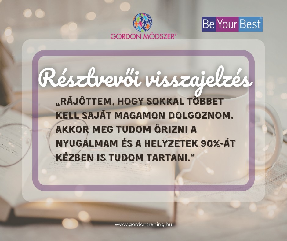 A legnagyobb felismerésem? Hogy nekem is dolgom van magammal.
A legtöbben azért érkeznek a P.E.T.-re, mert szeretnék „megjavítani” a gyereknevelési helyzeteket.
Aztán sokszor valami egészen más történik.
🩷Nem tökéletes szülőkké válunk. 👉 Hanem tudatosabbá.
És ez sokszor mindent megváltoztat.