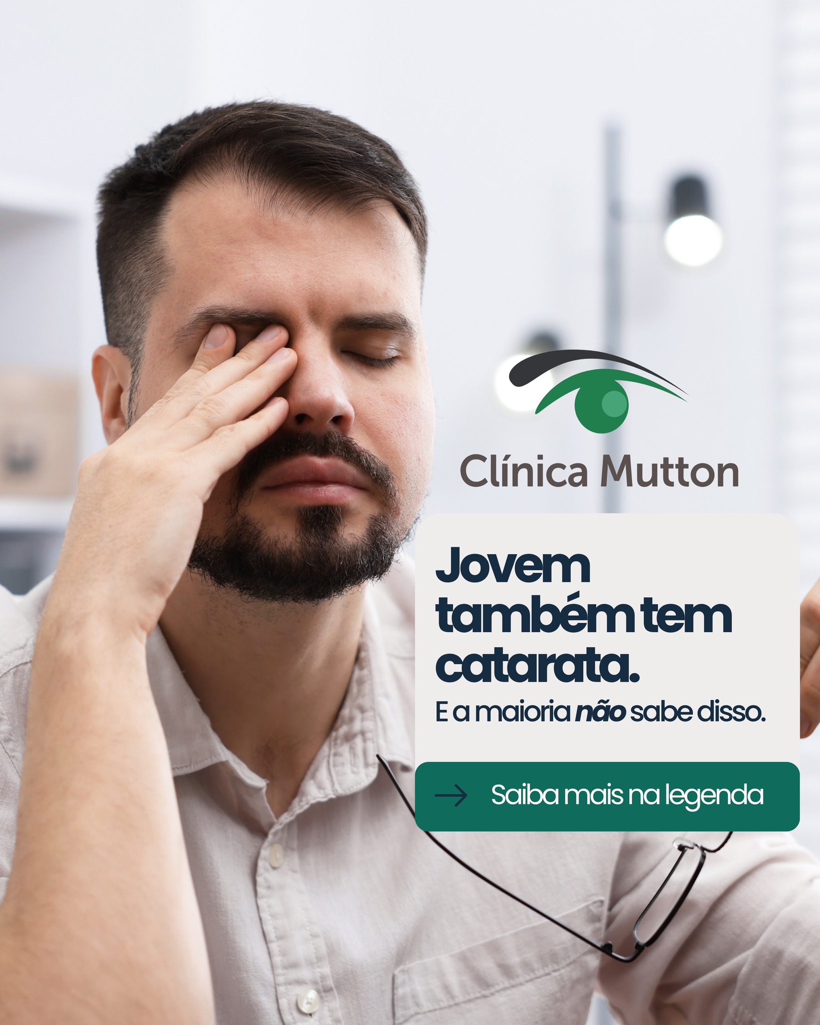 Muita gente jovem ignora os sintomas da catarata porque acha que é coisa de idoso. E é exatamente por isso que chega ao consultório com a visão já bastante comprometida. 👁️
A catarata pode ter origem congênita, ser causada por um trauma no olho ou aparecer como consequência de doenças como diabetes e uso prolongado de corticoides. Em alguns casos, ela simplesmente surge mais cedo do que o esperado — sem nenhum fator de risco aparente.
O sinal mais comum é aquela sensação de visão embaçada, como se houvesse uma névoa que não passa. Sensibilidade à luz, dificuldade pra enxergar à noite e troca frequente de óculos sem melhora também são alertas importantes.
Não importa a idade: se o olho está pedindo atenção, é hora de ouvir. O diagnóstico precoce faz toda a diferença no resultado do tratamento. 💙
📍 Agende sua avaliação pelo link na bio.
—
#oftalmologia #catarata #saúdeocular #visão #olhos #cuidadoscomavisão #oftalmologista #saúde #oftalmologiamutton