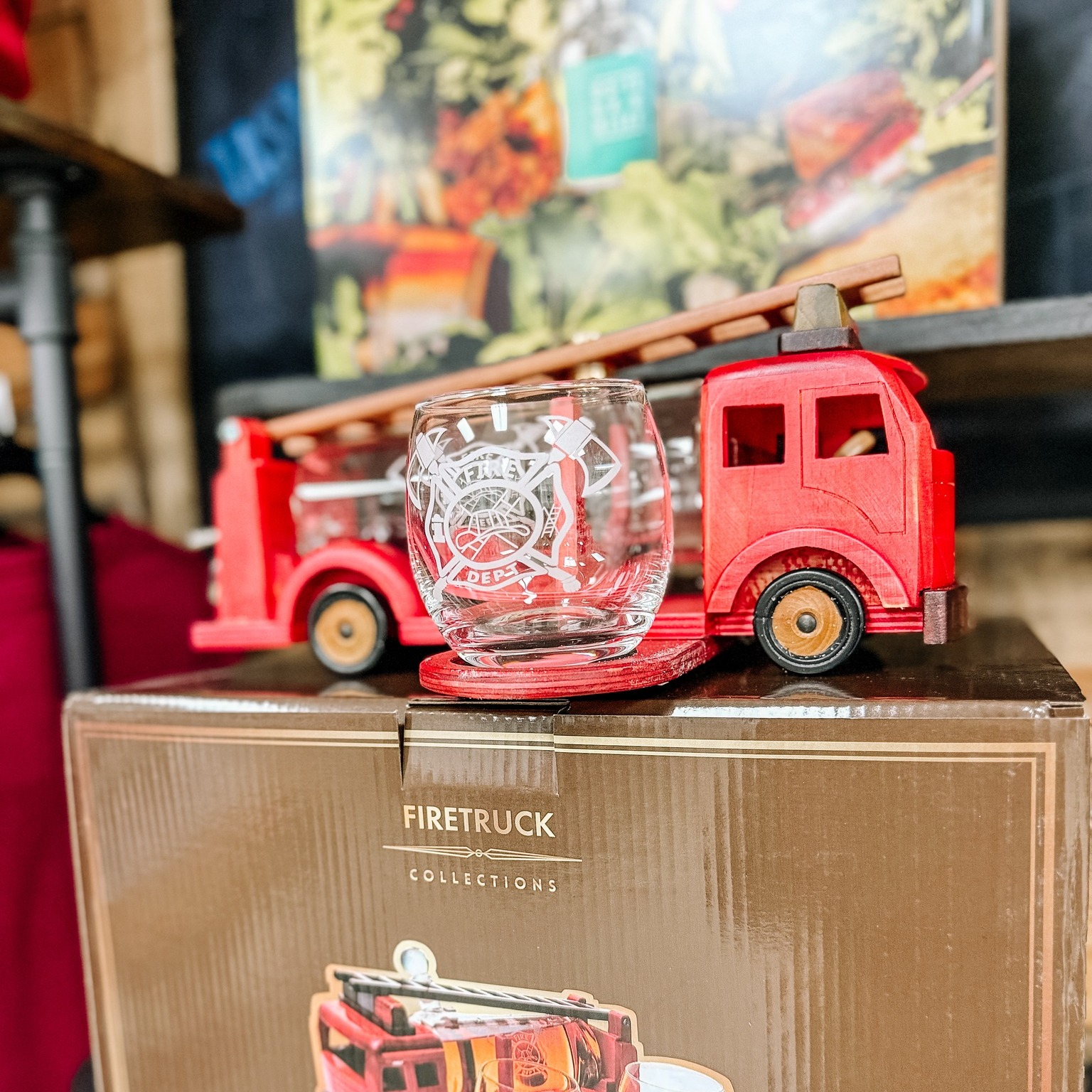 Shopping for dad in your favorite place means a little something for him and a little something for you..
We have a great selection of local foods, unique gifts and apparel for the special man in your life.