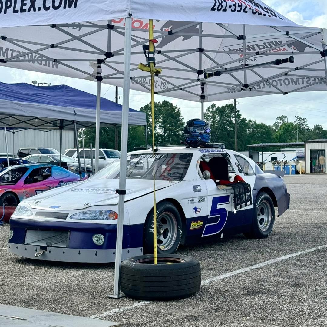 This past weekend at the HMP Oval Track, the Standard Communities / MichTex Motorsports #5 brought a lot of speed, qualifying on the pole but finishing in P3.
It was great seeing so many race fans and handing out hero cards, coloring books and sponsor info during the Driver meet and greet!
Onto the next one!
Painstaking Art Tattoo
PolyDyn Performance Coatings
Blue Sugar Boutique
Wild West Motoplex
Patterson Racing Suspension
BR Technologies KY
Hub Hawk