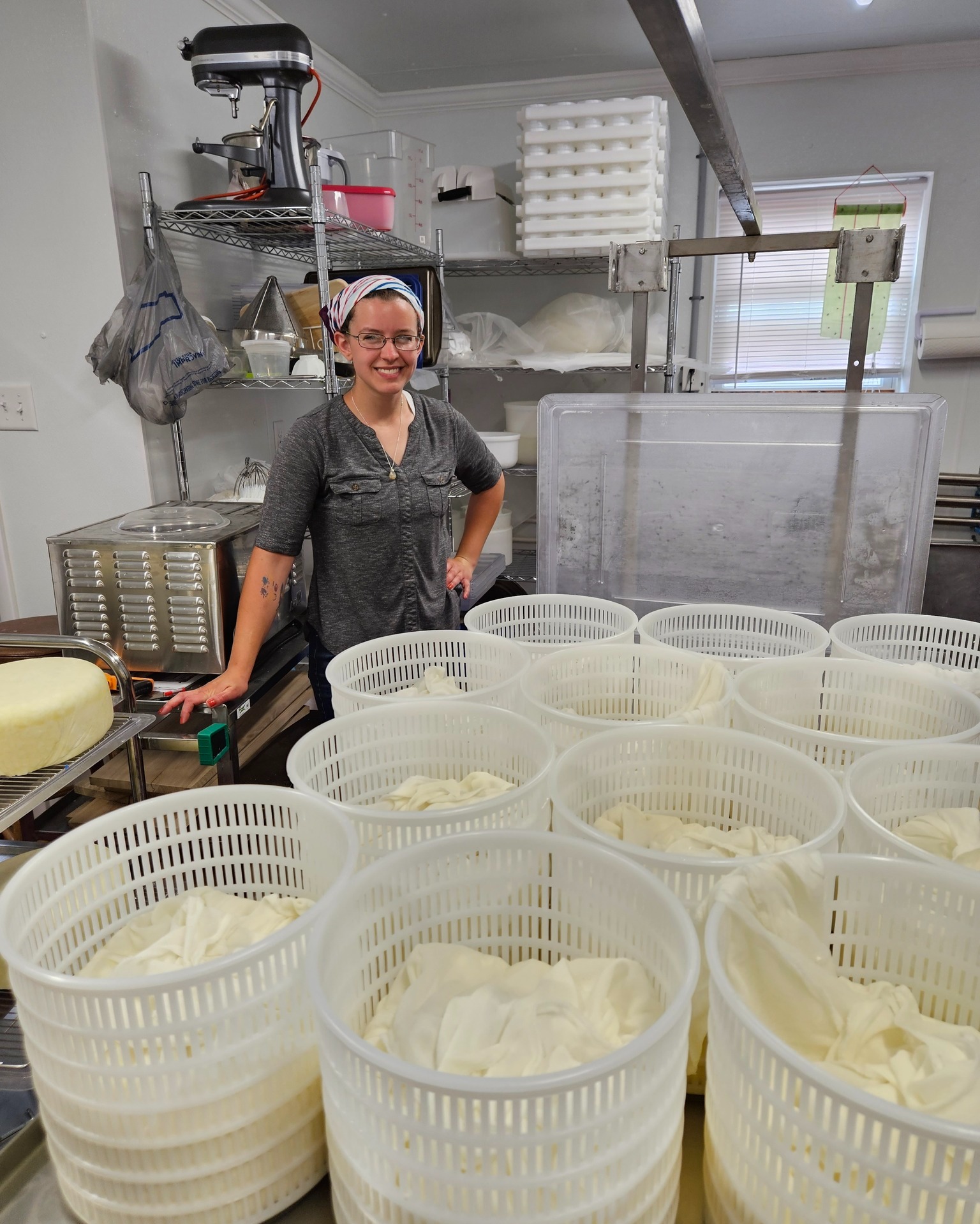 I had a reminder on my calendar and Melanie from @foodfindscheese still had to post before I remembered it's #nationalcheesemakersday! (check out our post then go see who she's been visiting!)
Every time I meet with a cheesemaker, I am humbled by the amount of food science knowledge and cheesemaking skills they hold. They do amazing things every day and we benefit! Without their hard work, I wouldn't be spending my days doing what I love too.
I went searching through 5 years of photos on a trip down memory lane. I had waaaaay more photos of cheese than of the cheesemakers but here's a sample of the fine folks we get to work with every day!
Sierra from @raspberryridgecreamery
Israel from Oak Shade Cheese
Steve from @goodchurncreamery
Ryn from @caputobrotherscreamery
Jennifer from @camelot_valley
The crew at @pleasantlanefarms (shoutout to my girl Jill!)
The Loevner family from @goat_rodeo_cheese
Hope and Miguel from @thefarmatdoerun
David from @clovercreekcheese
and so many more!
#muchlove #fromtheirhandstoyourtable #pennsylvaniacheese