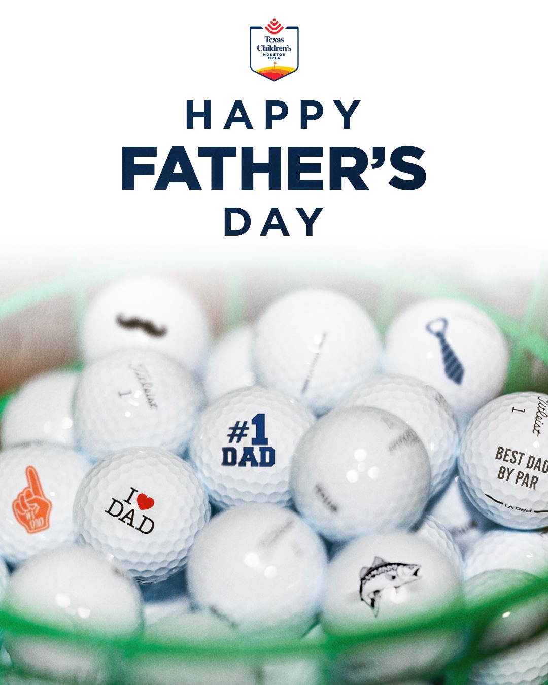 To the dads who taught us how to swing big and dream bigger.
Happy Father’s Day from the Texas Children’s Houston Open! ⛳💙