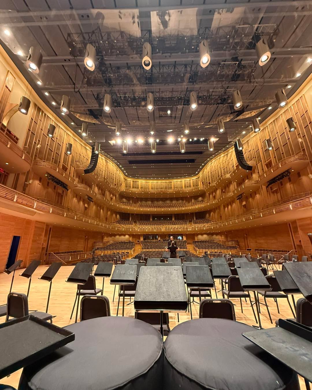 Traveled down to the Music Center at Strathmore for our last combined rehearsal before Carnegie. A stunning hall and amazing building, it was a good lead up for our tour next week.