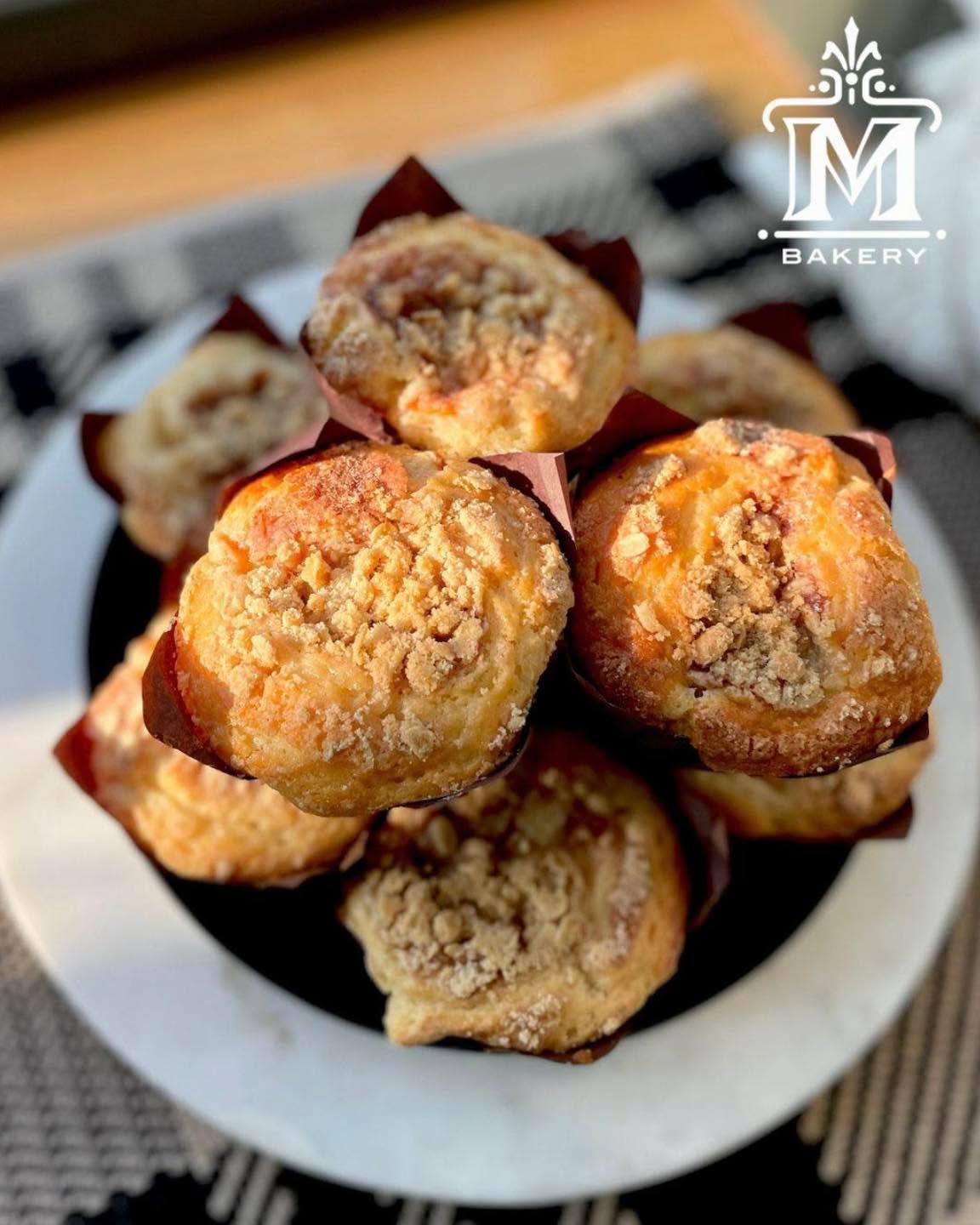 The Peach Truck rolled through town, and to us, that’s basically the grown-up version of the ice cream truck! 🍑✨
We stocked up and got right to work baking one of our favorite seasonal treats. Our Peach Brown Sugar Crumble Muffins are back in the display case, made with our signature muffin batter, fresh peaches, and a generous brown sugar crumble topping.
Sweet, simple, and full of summer flavor, these muffins are everything we love about peach season wrapped up in one cozy treat. You’ll find them in the display case while supplies last. ☀️
#mackenziesbakery #peachseason #yourlocalbakery #vicksburgmi #bakedfreshdaily