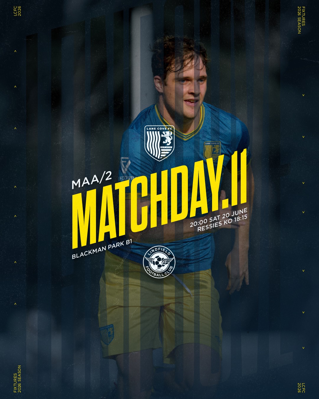 MATCHDAY 11!!!
Our div2 teams will be looking to get back to winning ways this weekend with all three playing at home.
FORZA COVE!!!
20:00 Sat 20 June - LCFC MAA/2 v Lindfield @ Blackman Park B1 (ressies KO 18:15)
15:10 Sun 21 June - LCFC WAA/SL v UTS @ Blackman Park B1
π΅π‘β½οΈπͺπ‘π΅
@lanecove_div2
@lanecovewaa_
#AnyOneCanPlay #LaneCoveFC
#LaneCove #inthecove #NSFA #footballnsw #footballaustralia #football #soccer #footballislife #footballculture #footballlife #femalefootball #MatchDay
#
@rhlowernorthshore @optusbusiness @vibefootballaustralia @lanecoveorthodonticsmatchday
photography by @snapshootscore