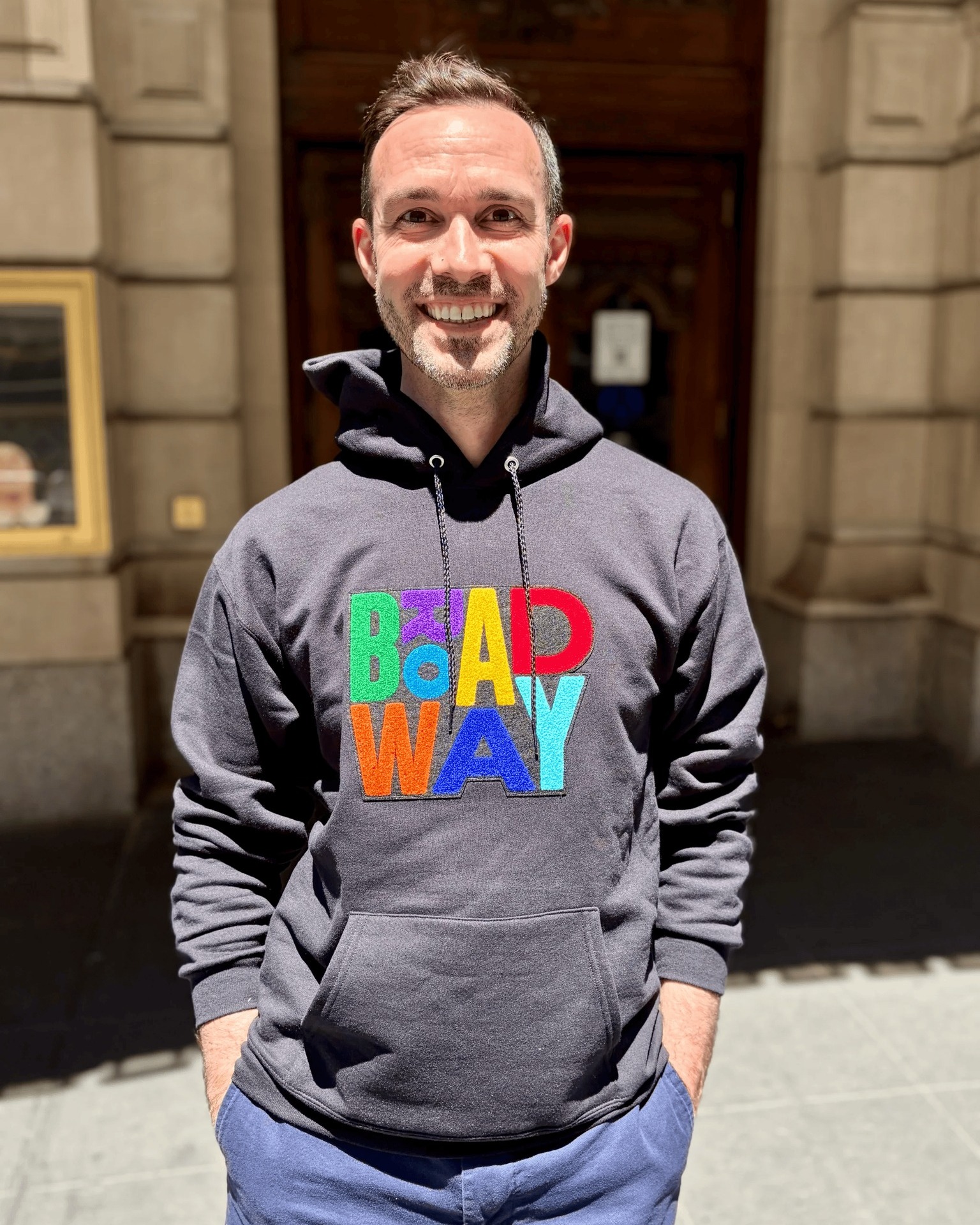 🚨 NEW MERCH 🚨
Our Limited Edition BROADWAY Chenille Hoodie is a cozy tribute to the street that has inspired generations of dreamers, performers, and theater lovers. Featuring a plush chenille patch and kangaroo pocket, this classic black hoodie is perfect for heading to a show, strolling through Times Square, or simply reliving your favorite curtain call.
Once the final curtain falls on this limited run hoodie, it's gone. Catch this limited engagement while it's still playing!
Available at our Gift Shop in-person and online. #LinkInBio