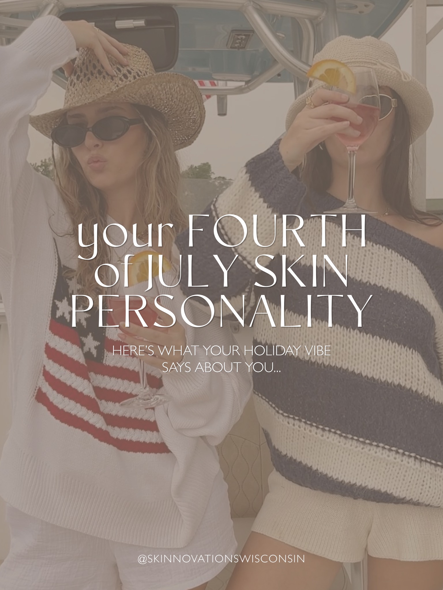 đşđ¸Choose your 4th of July Skin Personality
No matter your holiday plans, your skin deserves a little celebration too.
â¤ď¸Wear your SPF
đ¤ Stay hydrated
đ Reapply throughout the day
A little prevention today goes a long way toward keeping your skin healthy, protected, and glowing all summer long.
Which one are you?đđ˝
#Skinnovations #Wausau #Minocqua #MedicalAesthetics #NursePractitioner #SPF #Hydrate #4thofJulyGlow