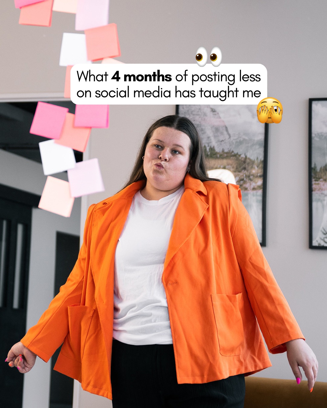 Four months ago, I stopped posting on social media.
Not intentionally. Not as part of some grand strategy.
Life simply got busy.
Between getting engaged, buying our first home, renovating, running workshops, meeting with clients, volunteering, and trying to keep all the balls in the air, something had to give.
For a while, I worried about what people would think.
Would my audience notice?
Would it make me look unprofessional?
Would people think I wasn't practising what I preach?
Coming back has taught me a few things.
I've learned that people don't expect perfection. They connect with honesty, authenticity, and real life.
I've learned that relationships matter more than algorithms. The connections you've built over time don't disappear because you've missed a few posts.
I've learned that visibility still matters. While my business didn't stop overnight, I definitely noticed the difference when I wasn't showing up regularly.
I've learned that momentum is much easier to maintain than rebuild. The longer I stayed away, the harder it felt to take that first step back.
But the biggest lesson?
Consistency isn't about never falling behind.
It's not about posting every day, having the perfect content plan, or always being one step ahead.
Consistency is having the courage to start again.
To post after a break.
To try after you've lost momentum.
To show up before you feel completely ready.
And if you've been putting off that social media post, marketing campaign, project, or goal because you feel like you've fallen too far behind, consider this your reminder:
You don't need to catch up.
You just need to start.
Grab your ticket now on my website for the upcoming workshop 'Bottom of the to do list' and I will share the systems for marketing I use when I simply have better things to do.