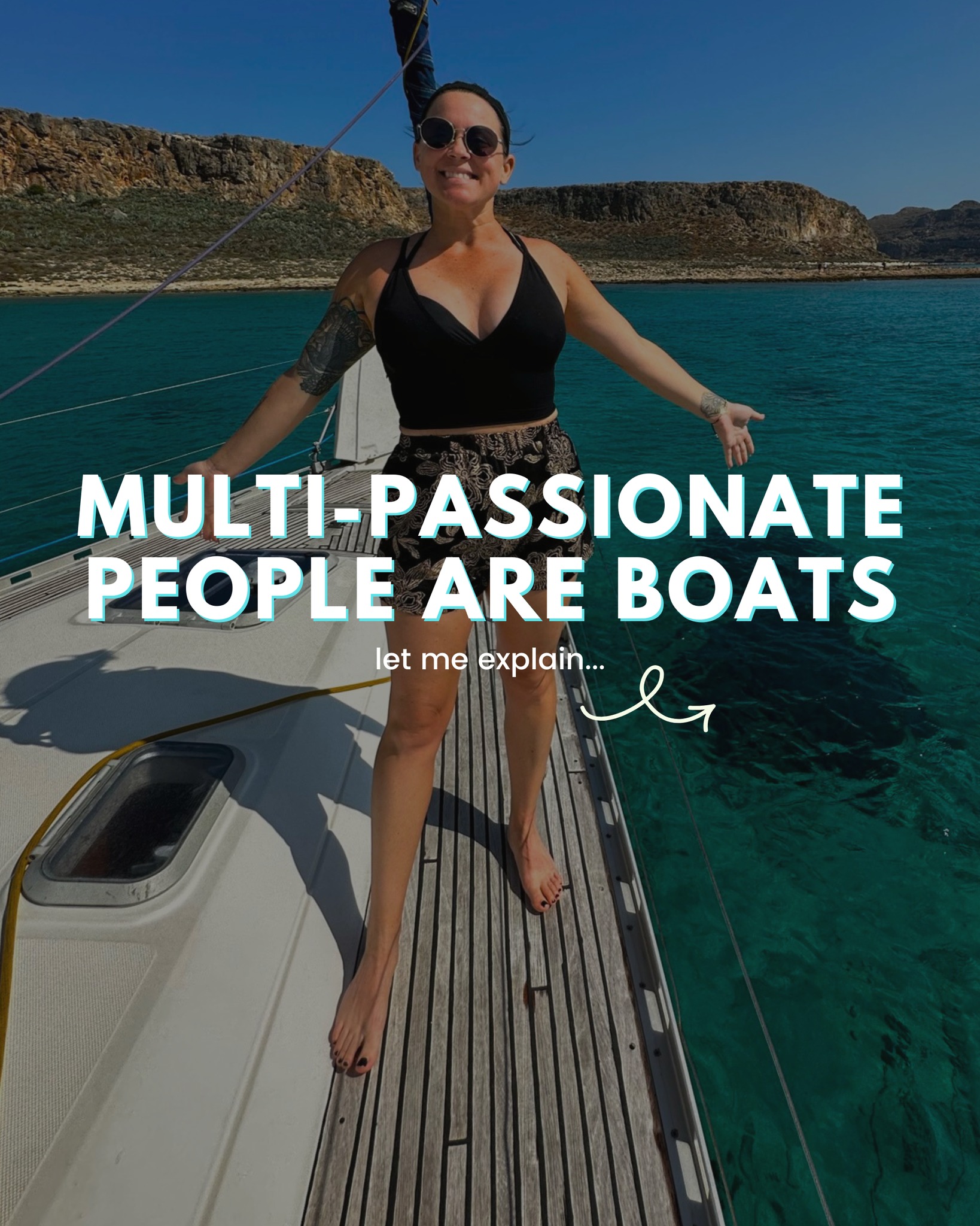Don't come at me about how boats work. 🫣
If you need a captain to help navigate your ship, HMU!
📧: jess@jessamburgey.com
====
#Louisville #MultipassionCoach #Coach #Multipassion #Entrepreneur