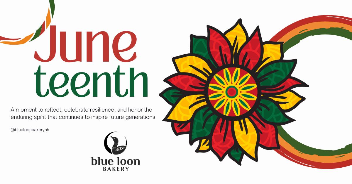 Today, we recognize Juneteenth—a day that celebrates freedom, resilience, and the ongoing pursuit of equality.
We're grateful to be part of a community where all people can gather around the same table, share a meal, and treat one another with kindness.
Wishing everyone a meaningful Juneteenth. 💙
We are open today, for our regular hours, 7 am - 2 pm.