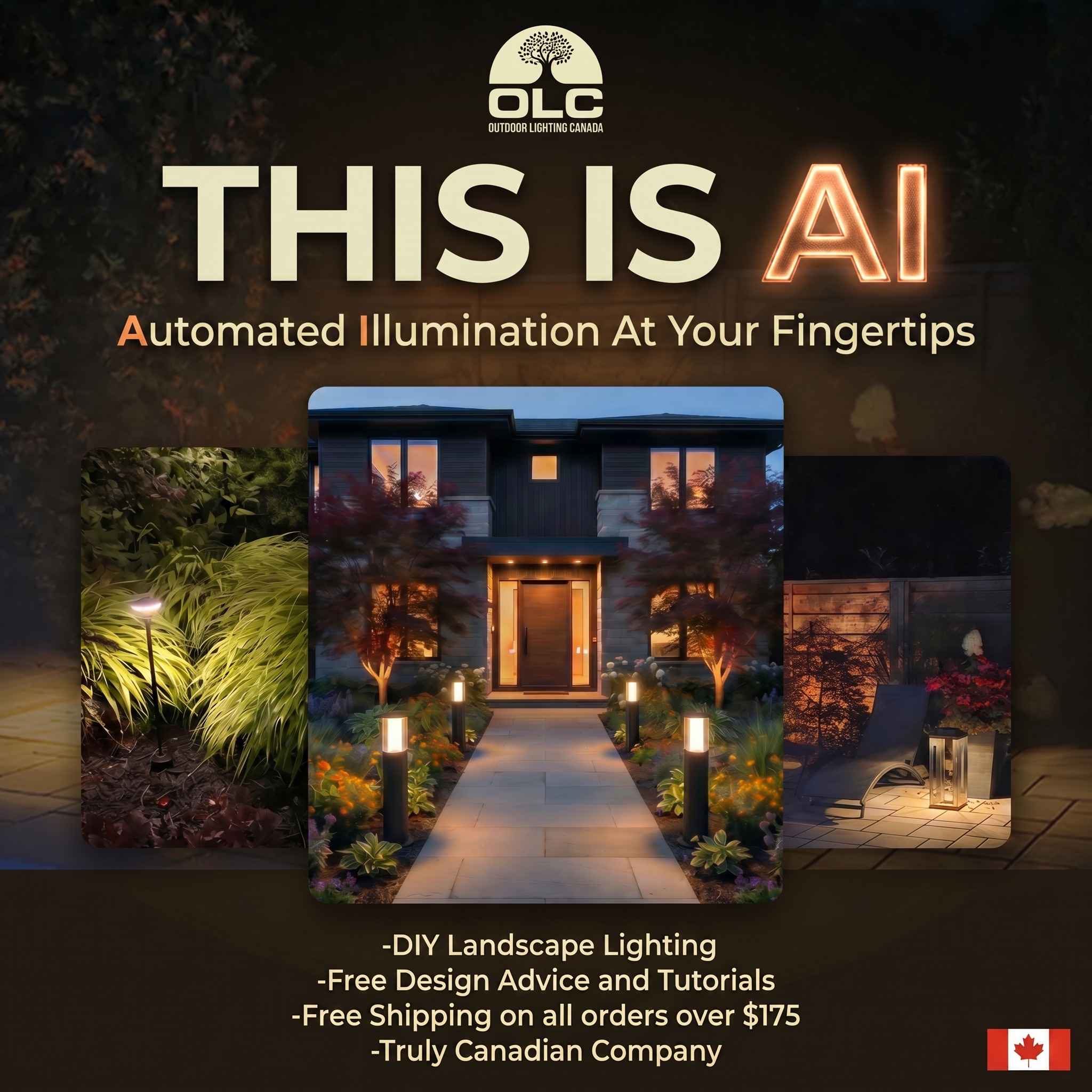 Light up you Staycation this summer by installing a Landscape Lighting System. Outdoor Lighting Canada offers a wide selection of Outdoor Lighting Fixtures as well as DIY Kits, Free Expert Design, and Free Shipping anywhere in Canada on orders over $175
-Low Voltage Energy Efficient LED Systems
-Commercial Quality used by the Pros
-Truly Canadian Company
#diylightingproject #landscapelighting #outdoorlighting #staycationproject