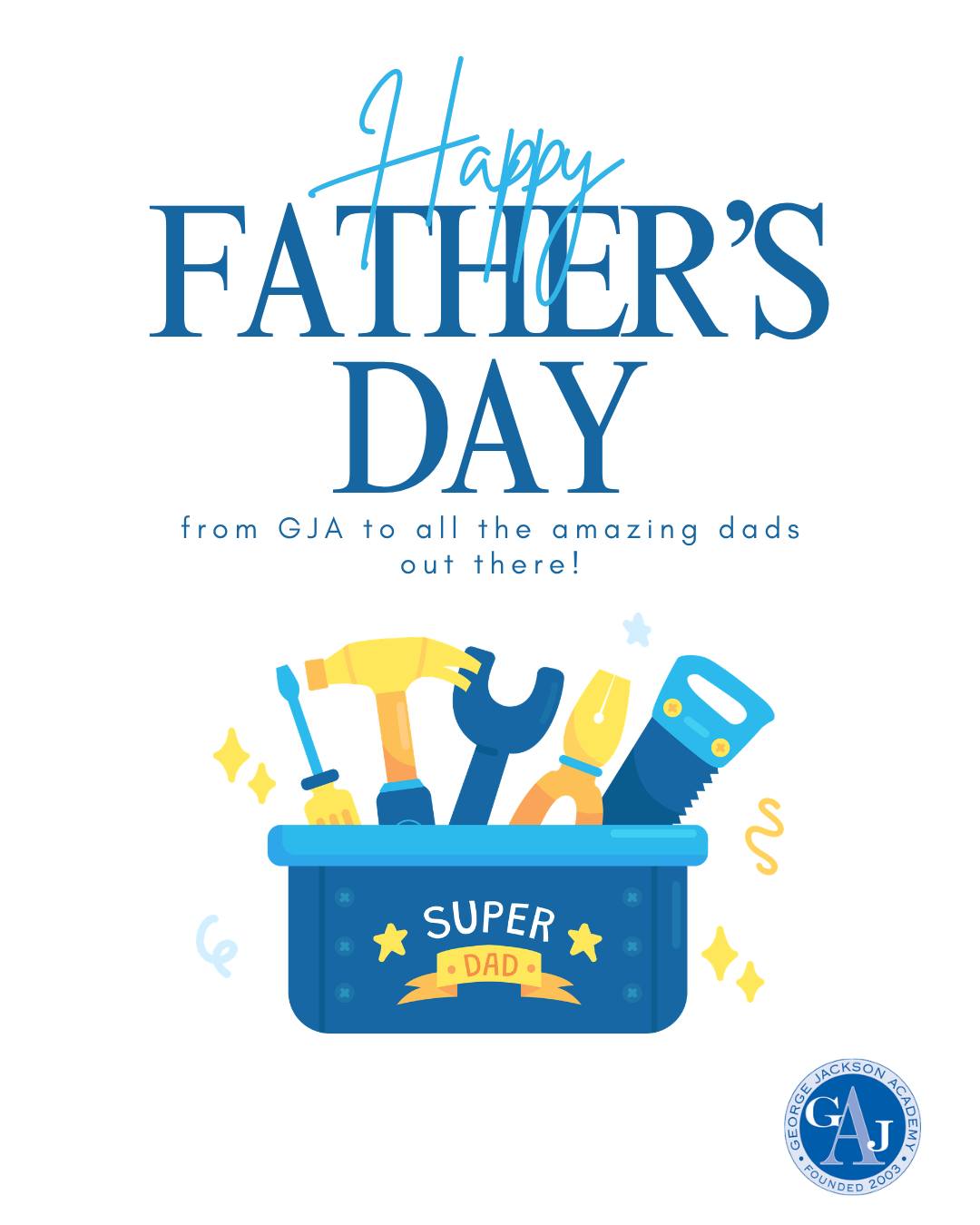 Happy Belated Father's Day from GJA! A special shoutout to all the fathers who work to uplift the GJA community.
#financialaidforall #needblindadmission #haveagjaday
