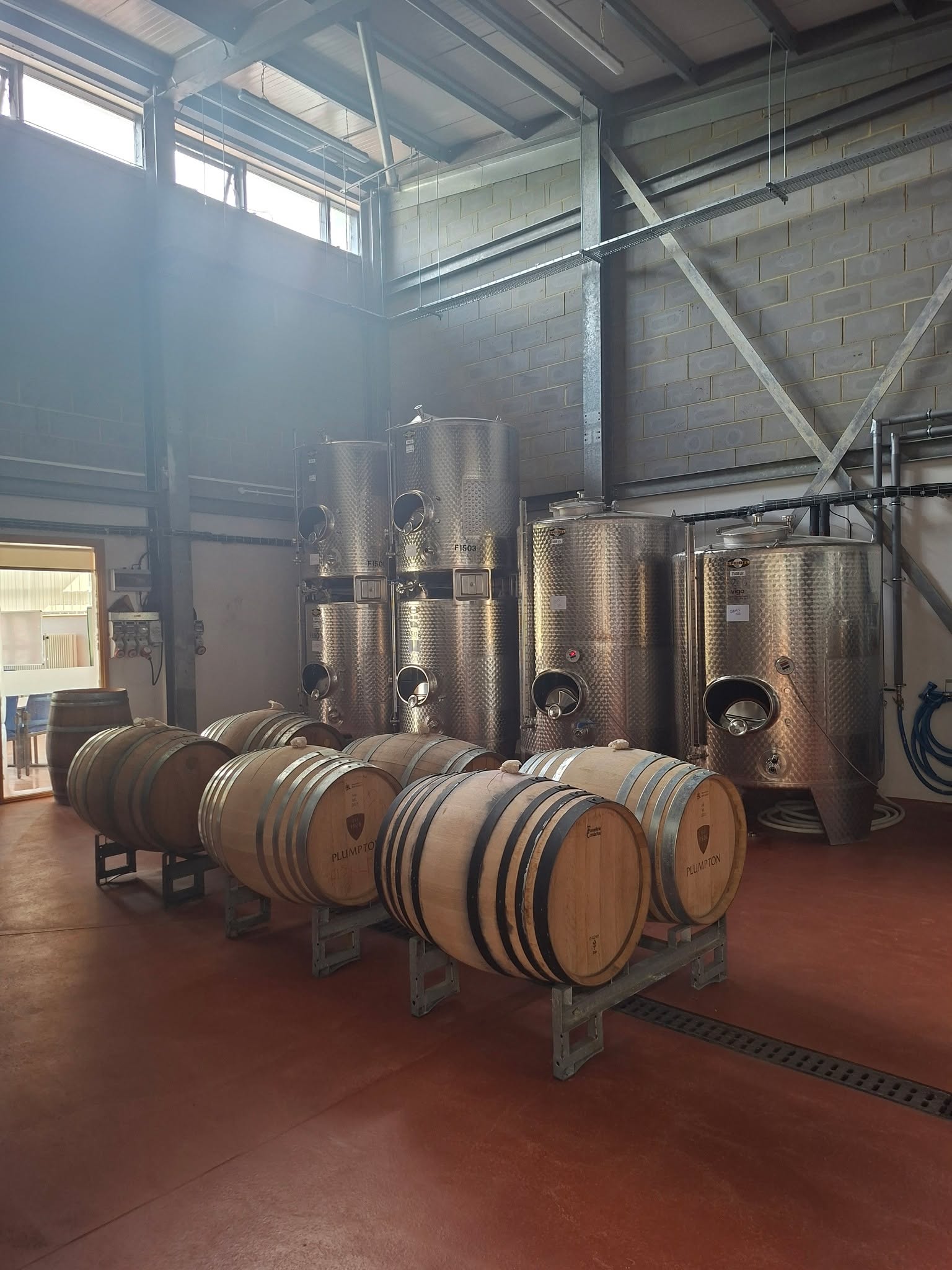 Lessons in progress - Kaha is spending time at @plumptoncollege learning all about Advanced Principles of Winemaking - Wine Stabilisation for Cool Climate Production 🍇 Could GeoNaturals have our own wine bringing together Georgian wine history with English wine innovation?