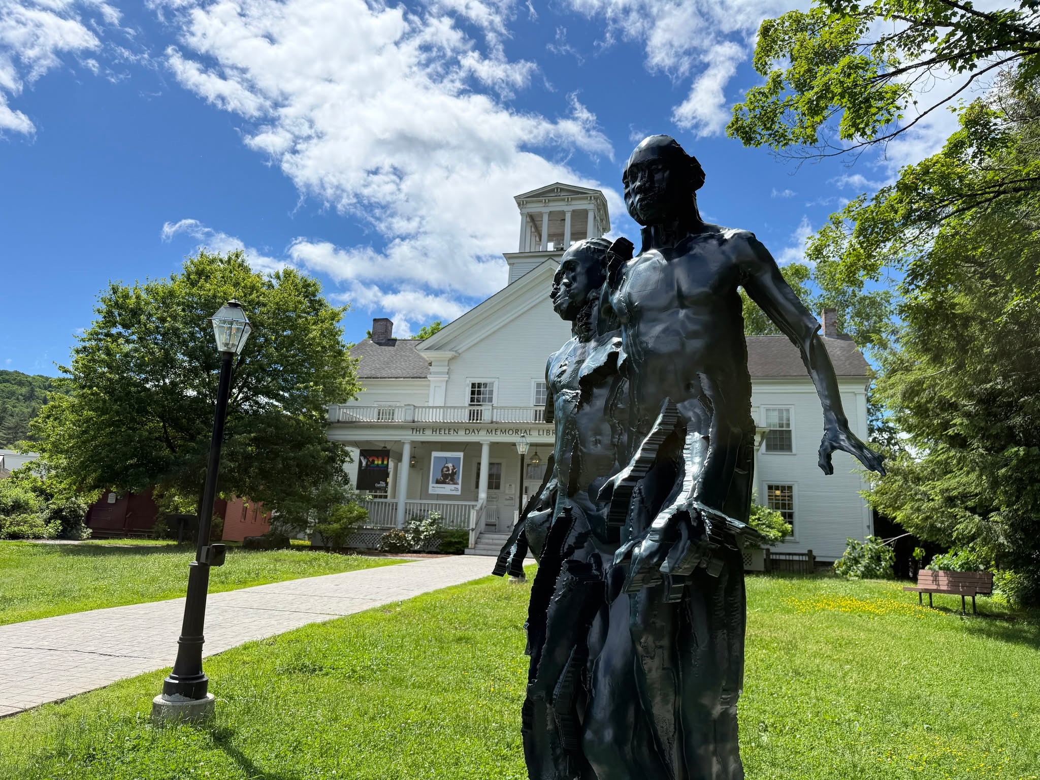 Reminder: Opening Festival Today!
(Rain or shine!)
This free event marks the opening of our summer indoor exhibition and the return of "Exposed," our highly anticipated annual outdoor sculpture exhibition.
Join us for an afternoon of contemporary art, engaging dialogue, live music, and complimentary food and drink, while enjoying the beauty of summer in Vermont.
Free and open to all.
*In the event of light rain, the "Exposed" walkabout will take place outdoors; please dress accordingly. In the event of heavy rains, the celebration will be moved indoors.
📸: Miles Greenberg, "Orpheus 1" 2021.
.
.
@thecurrenteducation @gostowe @stoweartsandculture #contemporaryart #outdoorart #artfestival #stowearts #installation