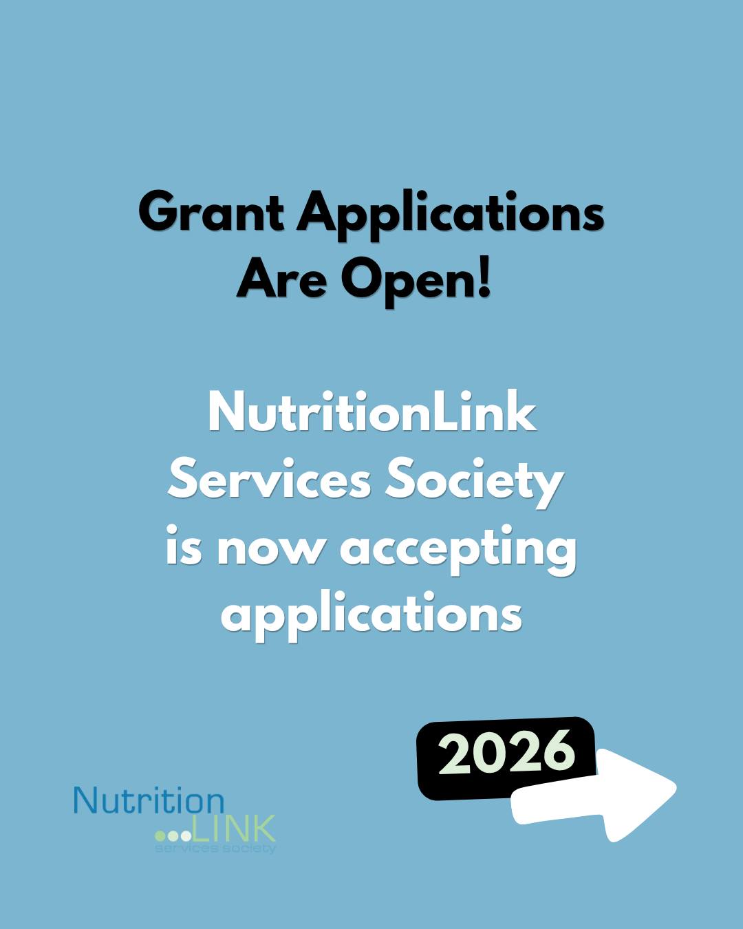 🌱 Grant applications are officially open!
If your organization is ready to launch a new food and nutrition literacy program in BC, this one's for you. NutritionLink Services Society is offering Start-Up Grants of up to $10,000 to help communities grow stronger, one skill at a time.
Apply through the link in bio.
#NutritionLink #BCGrants #FoodLiteracy #CommunityHealth #HealthyEating #BCNonProfit #FoodSecurity #NutritionEducation