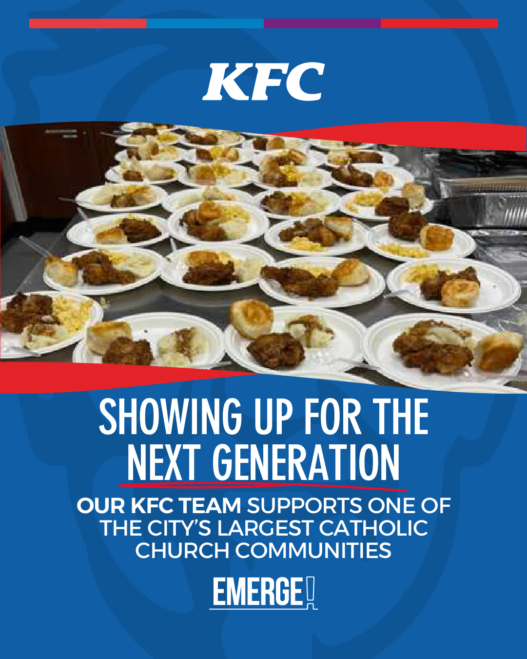 Serving people goes beyond the restaurant!
Our KFC team recently supported the teen community at one of the largest Catholic churches in the city: showing up with great food, strong teamwork, and a commitment to making a positive impact.
We believe leadership is measured by more than operations. It’s also reflected in how we support the communities around us and the relationships we build along the way.
Moments like these matter because they create connection, trust, and opportunities to serve beyond ourselves.
Thank you to the Emerge KFC team for representing what people-first leadership looks like in action.
See how we’re building stronger communities:
🔗 www.emergeinc.net
#CommunityImpact #LeadershipInAction #PeopleFirst #ServeOthers #CommunityEngagement #TeamCulture #MakingADifference #LeadershipDevelopment #PurposeDriven #GivingBack #StrongerTogether #CultureDriven #PeoplePowered #CommunitySupport #EmergeInc
