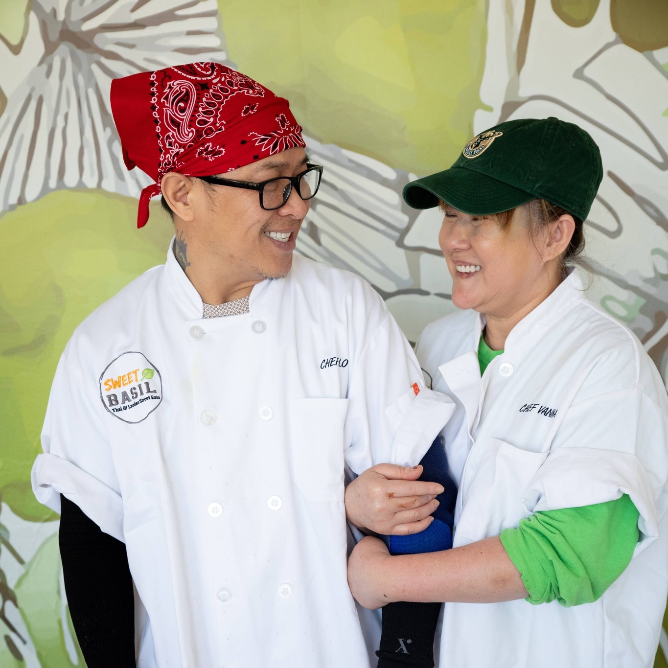 To the community, he’s Chef Lo.
To us, he’s our step-dad.
We see a man who stepped up to raise 3 kids together with our mom.
We see a man who works extremely hard every day without complaint.
He shows up for us no matter what we need, with a smile on his face and a quiet humbleness.
Everyday, he stands in close proximity to a high flame, lifting heavy woks and cooking each dish with precision.
When cooking with a wok, you have to work with intense speed and accuracy, ensuring the ingredients don’t burn in the extreme heat.
By consistently tossing the food up, the dish is infused with wok hei (“breath of the wok"); the complex, smoky, charred aroma that gives restaurant-quality Asian food a distinct flavor.
Mastering the signature tossing motion to quickly move food over and through the flame takes years of experience to achieve. As he ages, his joints, wrists and elbows suffer with pain. Yet, everyday he shows up and gives it his all.
In recognition of his hard work and dedication, for both his birthday and Father’s day, we think he deserves a day off.
We will be closing Wednesday, 6.24.26 - his actual birthday - so we can get him out of the kitchen and treat him to a nice dinner of his choice!
One day, we hope to save enough to retire our parents. We thank you for your support always!
– The Sweet Basil Family
📸 Photos by: @lindsaystaytonphotography