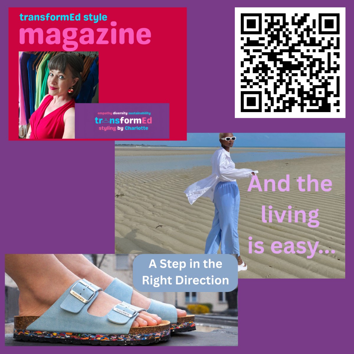 Today's transformEd style magazine has articles entitled 'And the living is easy...' and 'A step in the right direction'. What do you think they might be about?
Not a subscriber but interested to read for free? Facebook: sign up via this link: https://dashboard.mailerlite.com/forms/923757/130098368111182900/share
Instagram: follow link in bio.