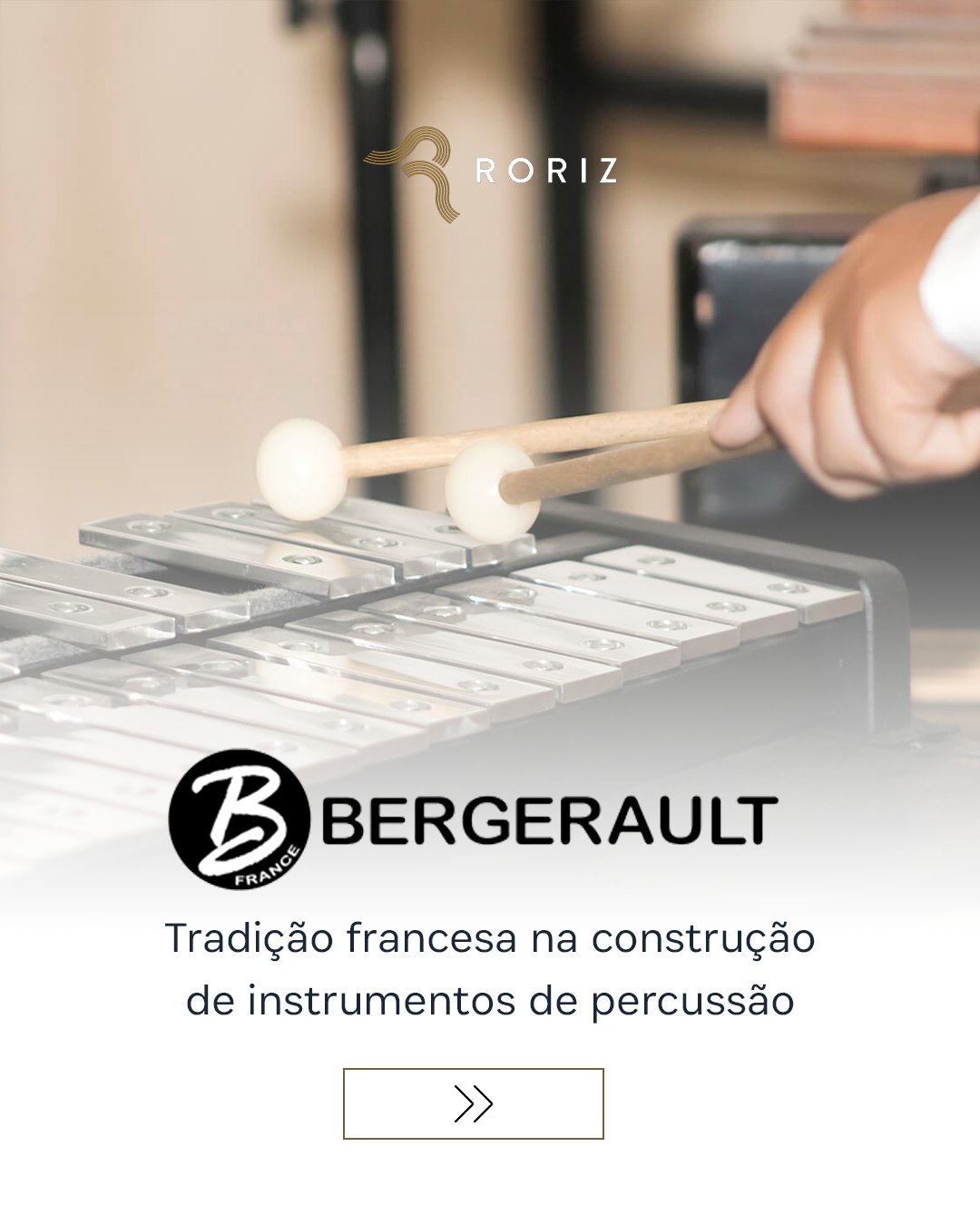 A tradição e a inovação se encontram na Bergerault, uma marca que, desde 1932, tem transformado o som da percussão mundial. Com um legado de pesquisa acústica e invenções revolucionárias, seus instrumentos são sinônimo de excelência nas mais prestigiadas orquestras.
No Brasil, a Roriz Comércio e Importação leva essa qualidade sonora para músicos e instituições, mantendo viva a história de Albert Bergerault. 🥁🎵