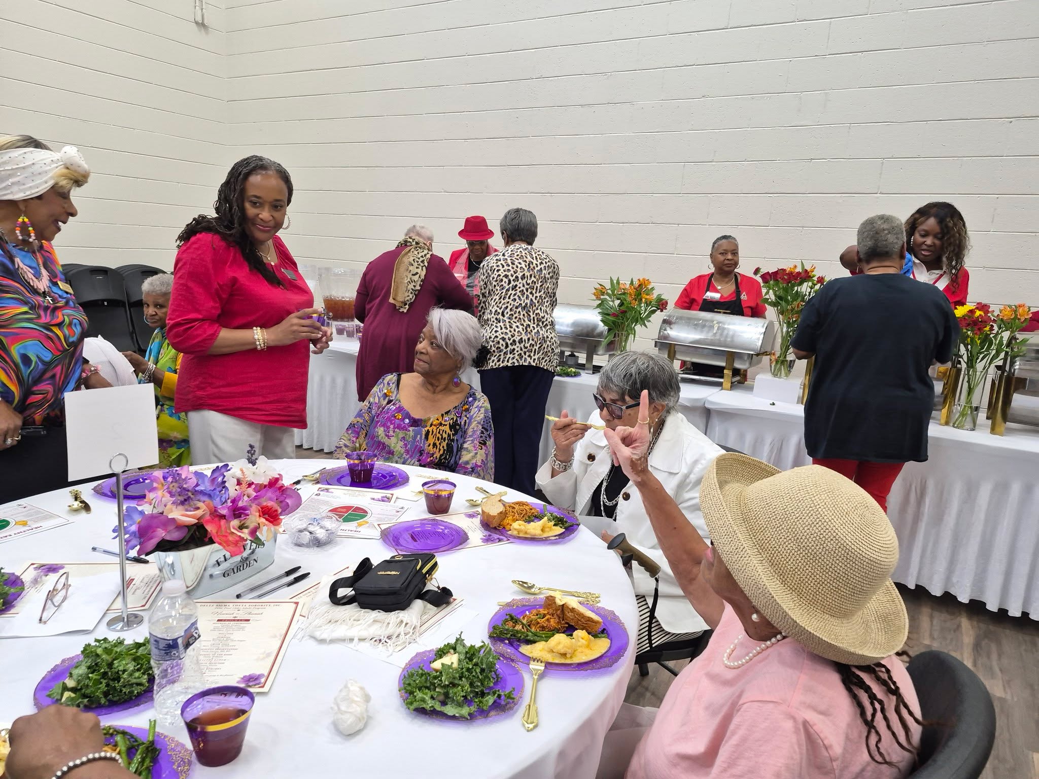 Thirty of our older adults enjoyed a special afternoon at the Nourish to Flourish Luncheon, co-sponsored by the Richmond Alumnae Chapter of Delta Sigma Theta Sorority, Inc. (@richmondalumdst) and Peter Paul. 💜
Guests were treated to a delicious, healthy meal, participated in rejuvenating chair yoga, and even went home with some fun prizes!
Thank you to our amazing partners for creating such a joyful and uplifting experience for our community.
#PeterPaulRVA #NourishToFlourish #CommunityCare #HealthyLiving 💜
