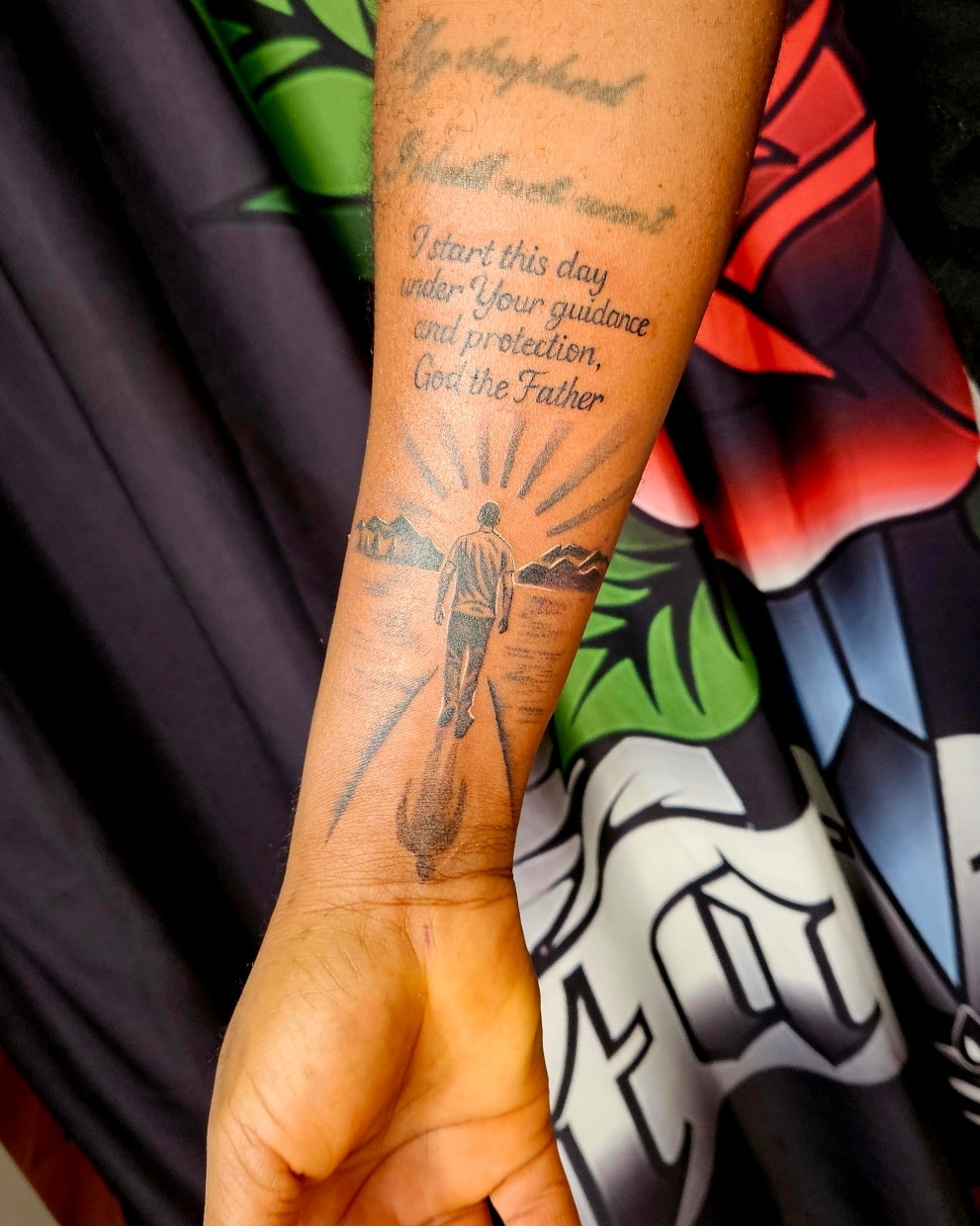 🙏🙏🙏 wrist tattoo done by Pete @Pete_Explicit Ink #tattoo #wristtattoo #faithtattoo #explicitinktattoo #ink #graywashtattoo #melbournetattoo #tattooistnearme #stalbanstattoo