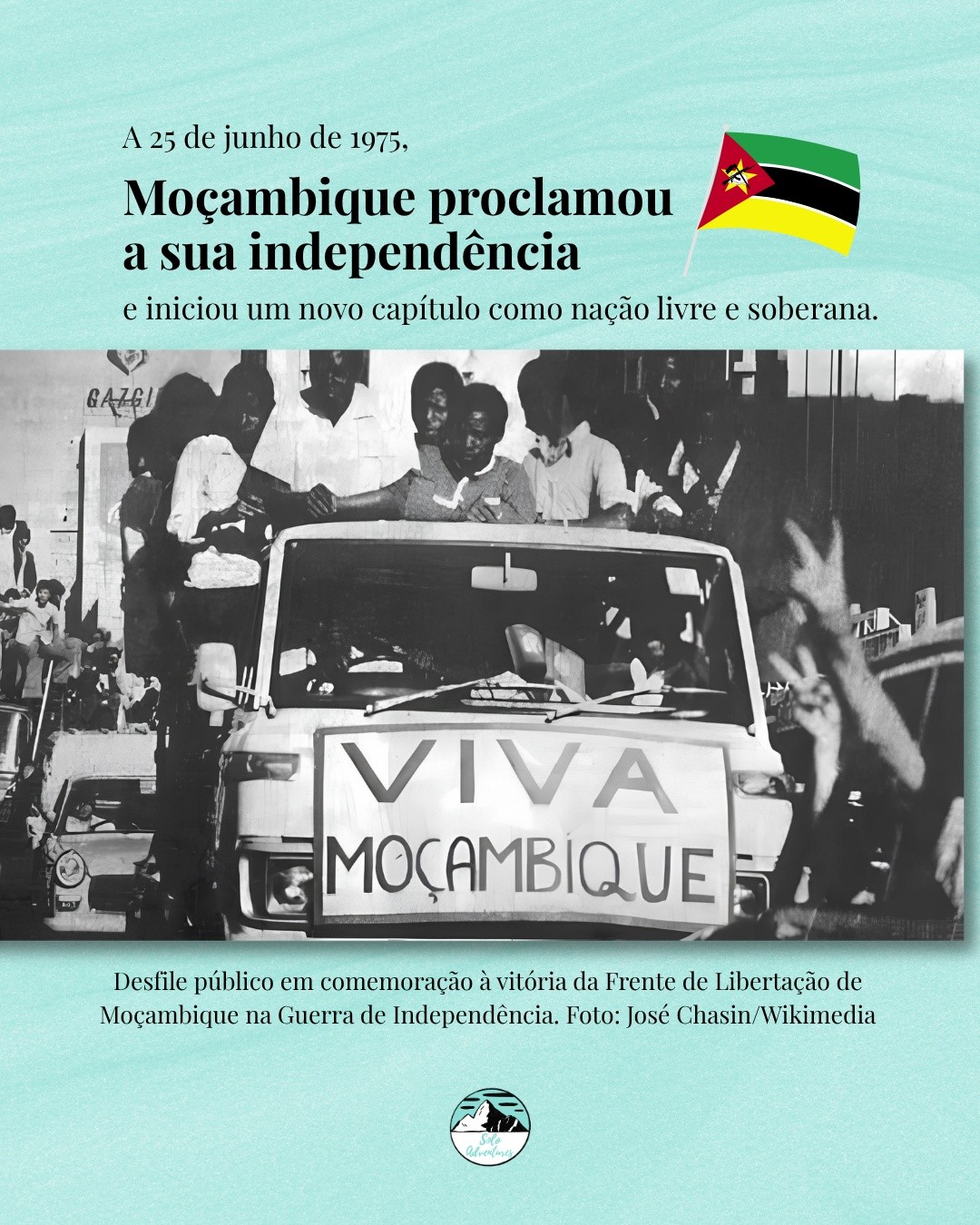 🇲🇿 Hoje assinala-se a Independência de Moçambique.
A 25 de junho de 1975, Moçambique tornou-se um país independente, iniciando uma nova etapa da sua história.
Esta data representa um marco importante para o povo moçambicano e é celebrada em todo o país como um momento de memória, identidade e afirmação nacional.
Mais do que recordar o passado, a Independência convida-nos a refletir sobre o presente e o futuro, valorizando a diversidade cultural, a participação cívica e o desenvolvimento das comunidades.
🌍 Que esta data continue a inspirar o fortalecimento da cidadania, da cooperação e do desenvolvimento humano e social.
#IndependenciaDeMocambique #Mocambique #CPLP #DesenvolvimentoHumano #Cidadania