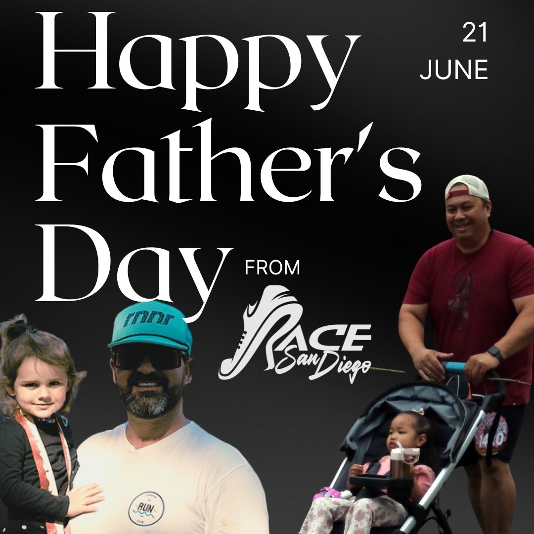 Happy Father’s Day to all the amazing dads, stepdads, grandpas, and father figures who inspire us to keep moving forward every single day!
Whether he’s a seasoned marathoner, a weekend jogger, or just loves a good post-race donut, we have an epic race-day experience lined up for him. Give Dad the ultimate gift of health, high energy, and community by signing up together!
Here are the 4 Race San Diego events that are perfect for every dad:
🏃♂️ The Kook Run (Encinitas, CA) – Perfect for the fun-loving dad who loves costumed fun, coastal views, and legendary beach vibes.
🇺🇸 Liberty Station Relay & 5K (San Diego, CA) – Perfect for the patriotic dad looking to kick off his 4th of July weekend with family, friends, and a fast, festive finish.
🍩 San Diego Donut Dash (Escondido, CA) – Perfect for the dad with a sweet tooth who runs entirely for the finish-line treats.
🏆 Crown Point Relay (San Diego, CA) – Perfect for the team-player dad who loves a good challenge and beautiful Mission Bay backdrops with his running crew.
Make some unforgettable memories on the course this year. Cheers to you, Dads!
Click the link in our bio (or head over to www.racesandiegollc.com) to lock in his next starting line!
------------------
#FathersDay #RaceSanDiego #SanDiegoRunners #SDRunning