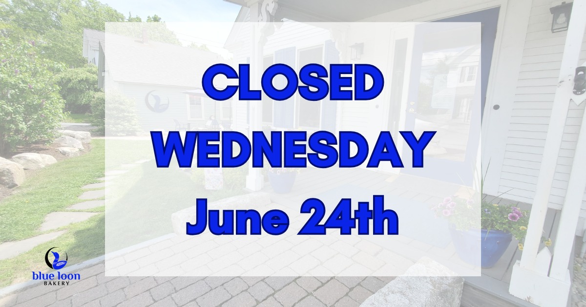 Friends and Neighbors, we will be CLOSED tomorrow, Wednesday, June 24th, because of the planned Eversource power outage in town.
Our plan is to open with regular hours on Thursday. We're doing everything we can behind the scenes to ensure the usual lineup is ready for you, but depending on how things go, there may be a few changes to what's available. If anything changes with our reopening plans or offerings, we'll keep you posted here as soon as we know.
Thanks for rolling with it, and we'll see you soon. 🥖💙