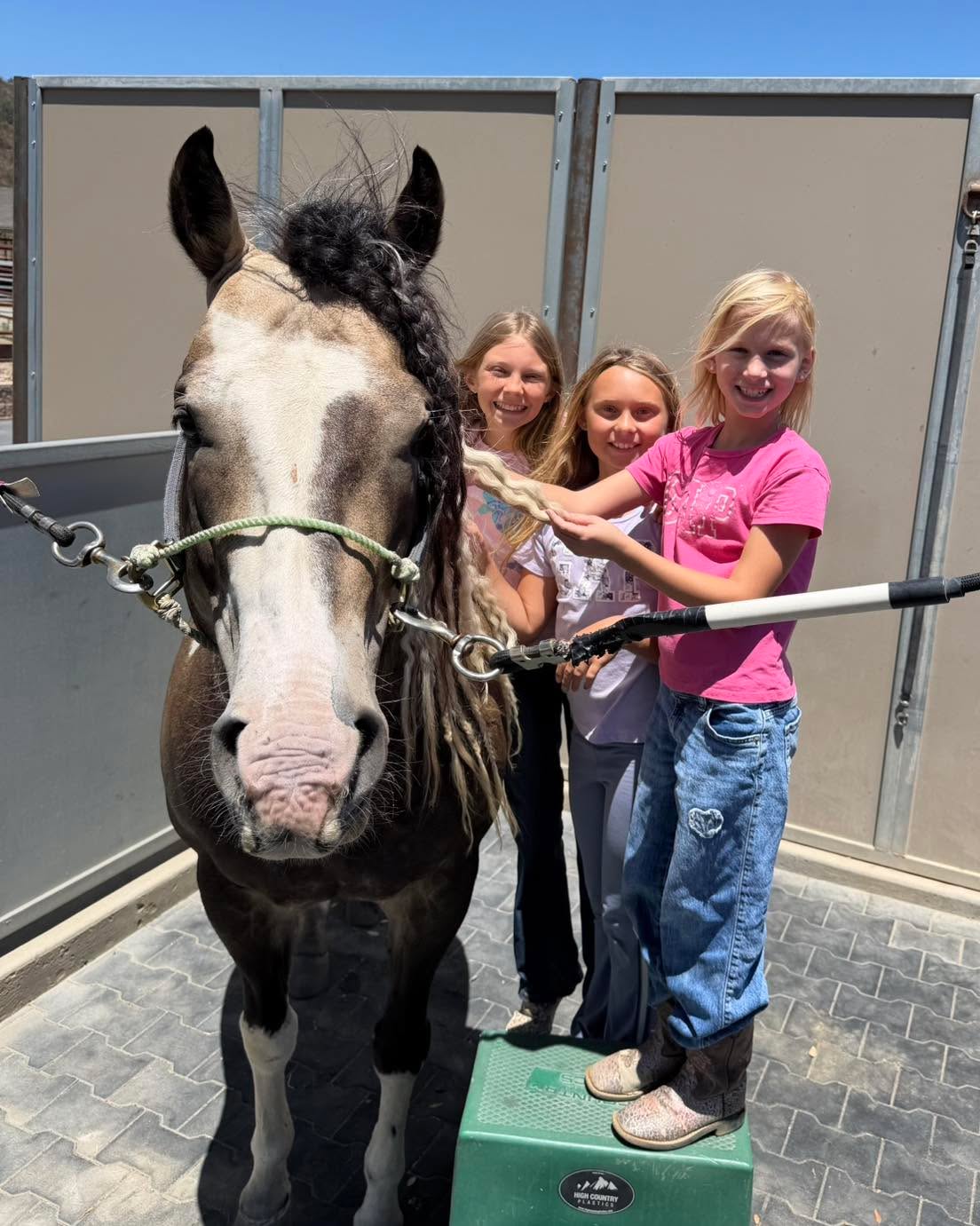 Spa days are the best! Cutter loves his girls! ❤️❤️❤️