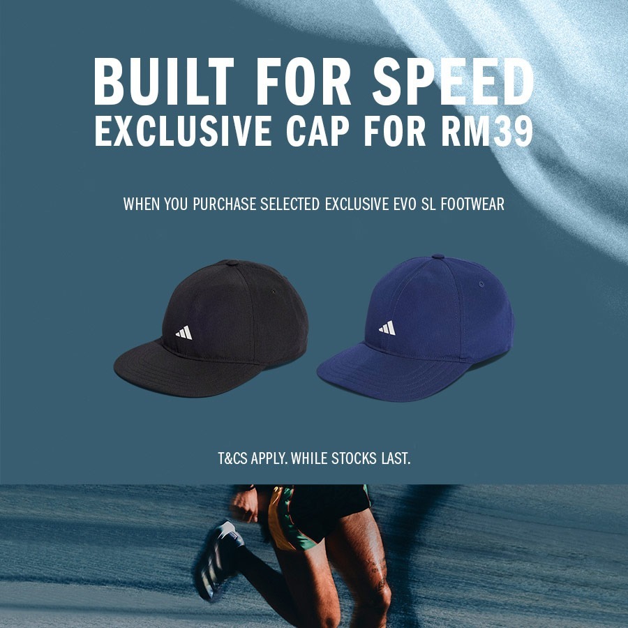 ⚡EVO SL IS CALLING
Buy any selected EVO SL FOOTWEAR and add an adidas cap for only RM39. 🧢
📅 26 June – 12 July 2026
Terms and Conditions apply.
Fresh kicks. Fresh fit.
Don't miss out.
📍Ground Floor, Lot G49 & G50A
#adidasMY #EVOSL #Adidas #Adidaskk #Adidaskch #Adidasmiri #LeaGroupofCompanies #LeaSportsCentre #LSC #Promo #Borneo #Deals #thespringkch