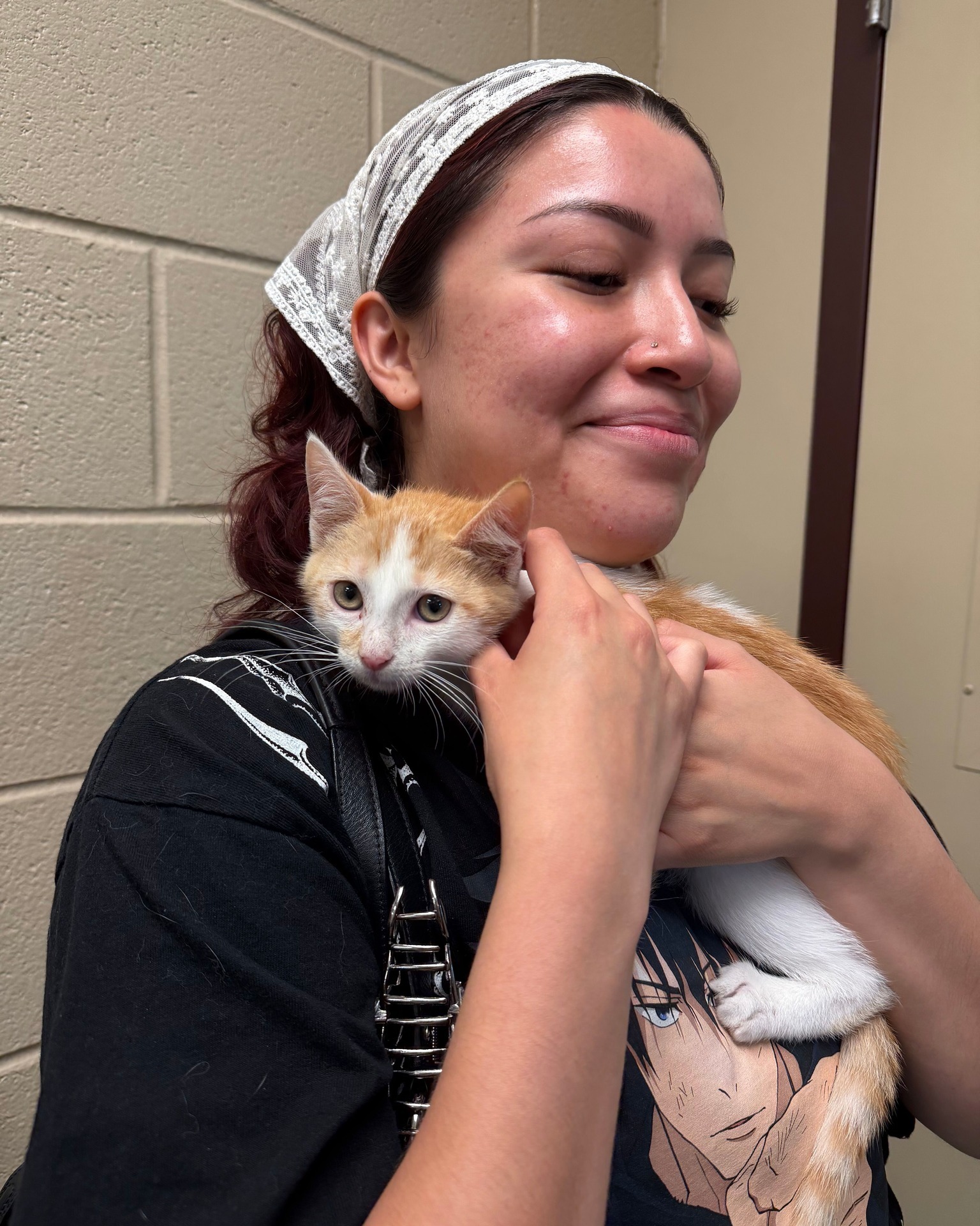 Congratulations to Munch on finding his forever home! 🐱🎉 This adorable kitten has officially traded shelter life for a family of his very own, and we couldn't be happier for him!
