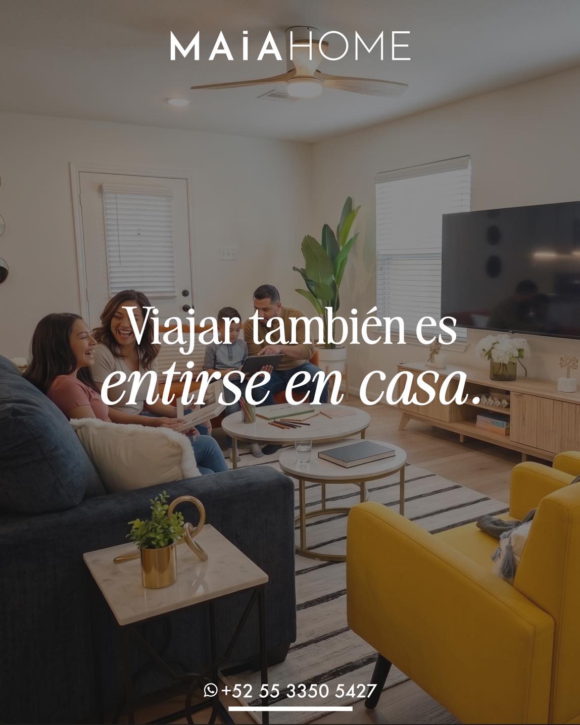 Celebramos a quienes hacen que cada viaje, cada momento y cada recuerdo sea más especial. ✨
Porque los mejores espacios son aquellos que compartimos con quienes más queremos.
🌐 maiahome.mx
#DiaDelPadre #MaiaHome
#LuxuryLiving #CDMX
#FamilyMoments #StayBette