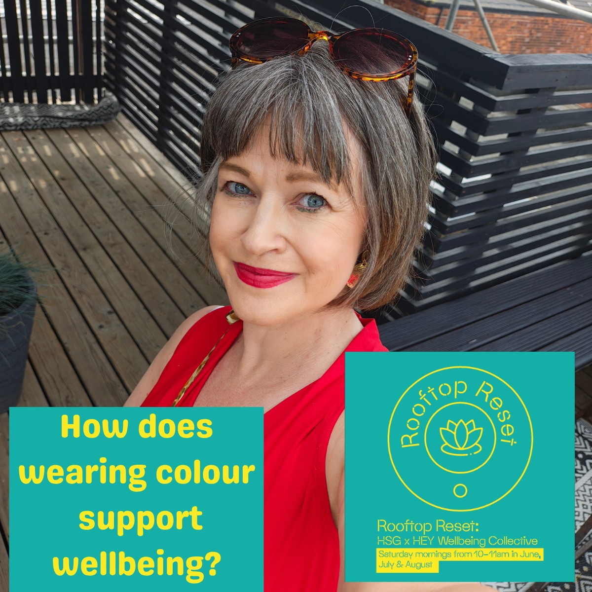 Time to invest in yourself!
Last call for tomorrow's Rooftop Reset workshop on How to Dress Confidently with Colour.
Explore seasonal colour palettes.
Learn about colours for our wellbeing.
Watch a colour analysis demo and get your ticket money back as a discount off your own full colour analysis service.
Saturday 27th June 10 to 11 am
Humber Street Gallery
Tickets £22.38 on Eventbrite:
https://www.eventbrite.co.uk/e/rooftop-reset-how-to-dress-confidently-with-colour-tickets-1988338710608