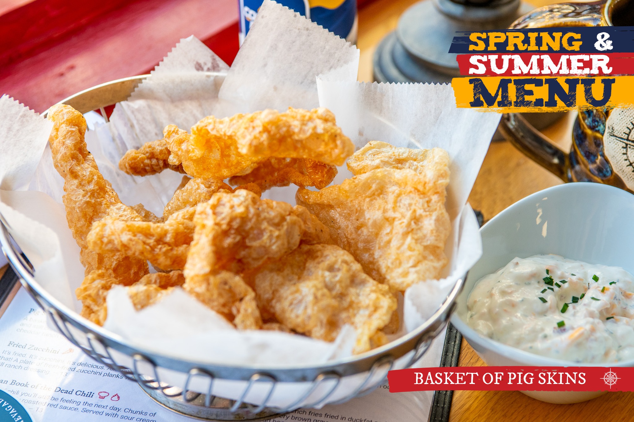 Come try our basket of pig skins! They hit your table fresh, crackling, loud, and meant to be shared. They’re served with our house-made bacon cheddar ranch dipping sauce, so you know that’s good eatin’!
LET’S EAT!
.
.
.
.
#AppalachianEats
#ElevatedAppalachian
#EatLocalWV
#WVFoodways
#TasteWV
#FarmToTable
#DowntownWheeling
#WildAndWonderfulFood
#HandcraftedFood
#SupportSmallBusiness
#duckwingsarebetterthanchickenwings
#duckwings
#Appalachia