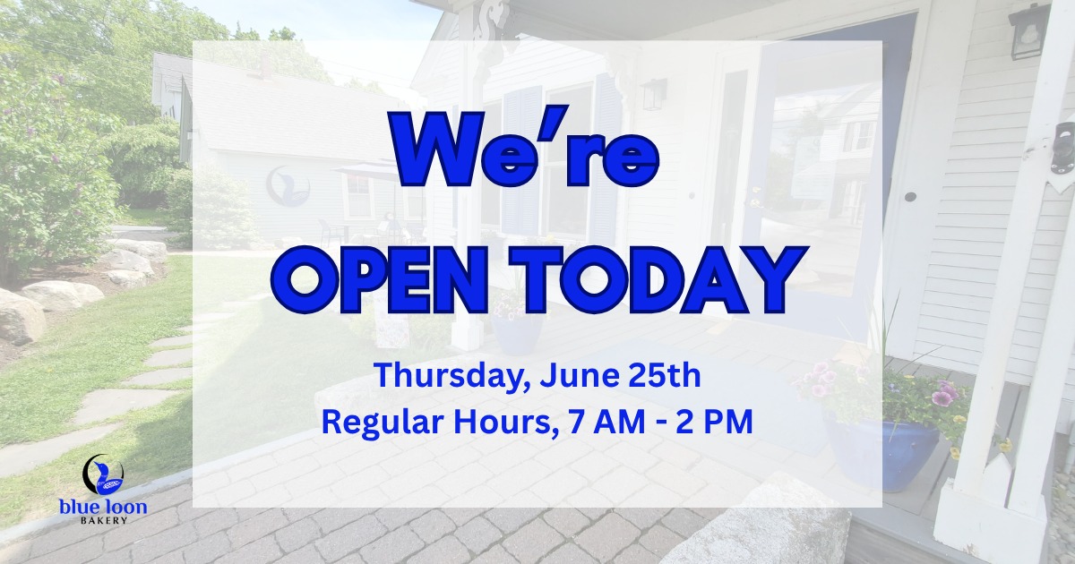 Good morning, New London! We're back and open today, and thanks to a whole lot of teamwork behind the scenes, the cases are stocked and the coffee is on. 💙
A huge thank you to our incredible team, who shifted schedules, adjusted plans, and pitched in wherever needed to help make today happen. If you stop by, we'd love it if you'd show them a little extra love—they've certainly earned it.
And since it's Thursday... yes, that means Pretzel Thursday is on. 🥨 We weren't going to let a little power outage get between you and your pretzels.
Thanks for your pastry-ence yesterday. (sorry, we couldn't resist) 😉 We can't wait to see you today. 💙