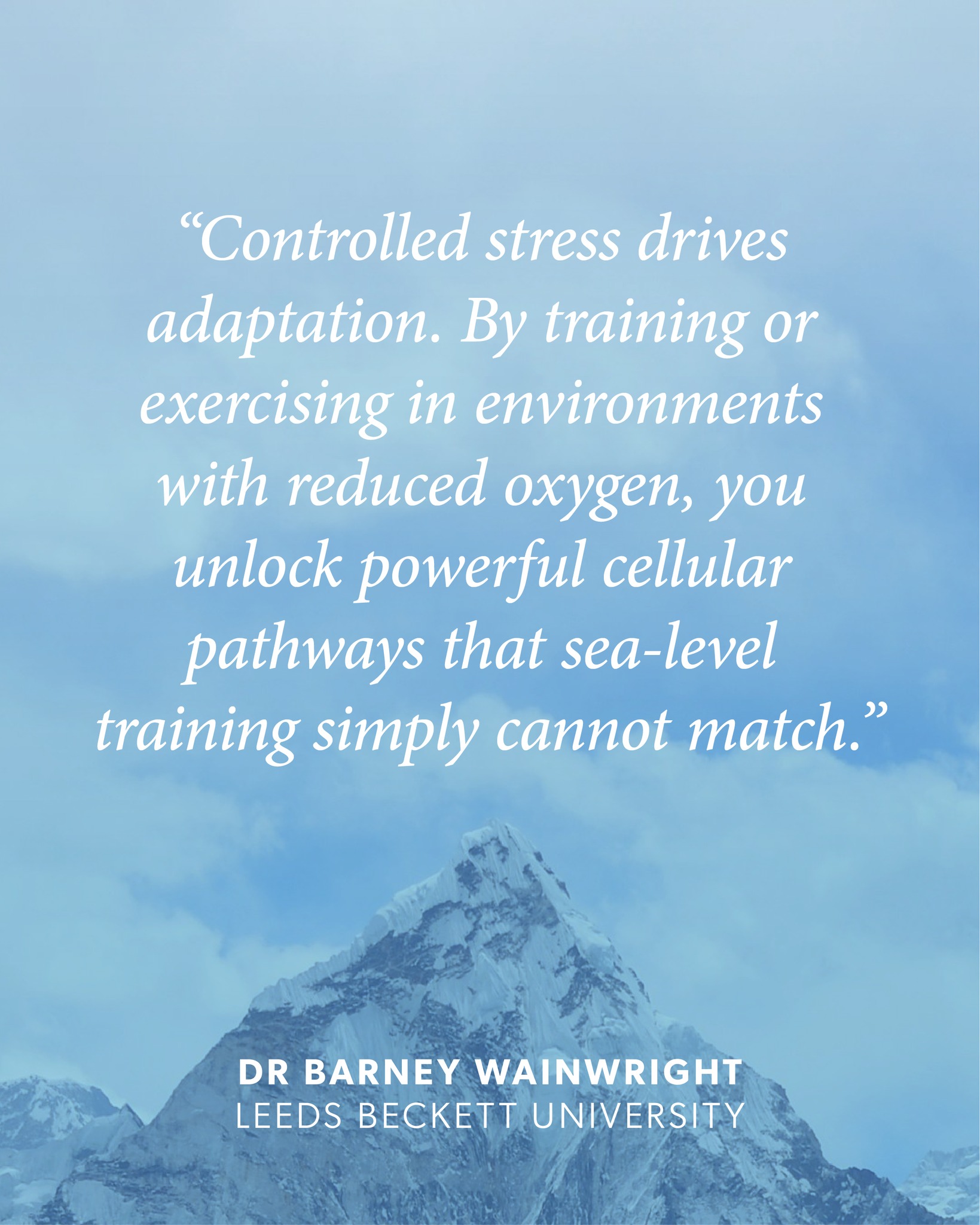 Hypoxic conditioning – deliberately training, exercising, or sleeping in environments with reduced oxygen – is a powerful physiological stressor. While once reserved for elite athletes, science shows that controlled oxygen stress drives deep cellular adaptations that also benefit amateurs, older adults, and individuals with injuries or health limitations.
The Cloud9 system makes hypoxic conditioning accessible to those unable to travel to altitude or to a chamber. The compact system can be used at home with any stationary training equipment, such as an exercise bike or treadmill.
Exercising in low oxygen creates a higher relative physiological strain, so a low-impact activity like gentle walking or cycling can mimic a vigorous workout. This makes it perfect for those who can't sustain high-intensity exercise, such as the elderly, individuals with obesity, or those recovering from injuries or conditions like long COVID.
#hypoxictraining #hypoxicconditioning #altitudetraining #intermittenthypoxictraining #cloud9system