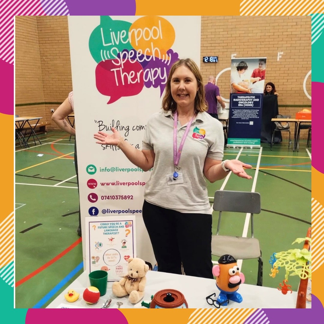 Last week, Louise attended a careers fair at a local secondary school to talk to Year 11 students about speech and language therapy as a career ๐ฃ๏ธ
It was lovely to hear all the thoughtful questions from the students who visited the stand. They also took part in our "Could You Be a Future Speech and Language Therapist?" activity, with many of them answering "Yes!"
We love inspiring the next generation of speech and language therapists and raising awareness of this rewarding profession. ๐
@sjbliverpool
#liverpoolspeechtherapy #speechtherapy #speechtherapycareer #speechtherapyliverpool