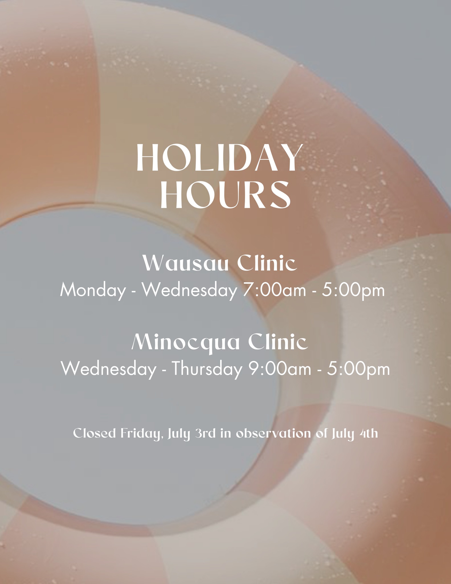 Holiday Hours this week and two days left of our June specials, and we'd hate for you to miss outđ
Here's what's still on the table through tomorrow, June 30:
â¨Chemical Peels: Buy 3, get 1 free
â¨Microneedling facial with a complimentary neck add-on (because your neck deserves love, too)
â¨Add Plated to any treatment for $50 off
â¨Age-Defying & Illuminating Vitamin C: 10% off, or 15% off for VIPs
If you've been waiting for the right moment to treat yourself, this is it.
Call 715.506.2222 or book at www.skinnovationswisconsin.com before the calendar flips.
#Skinnovations #Wausau #Minocqua #NursePractitioner #MedSpa #MedicalAesthetics
