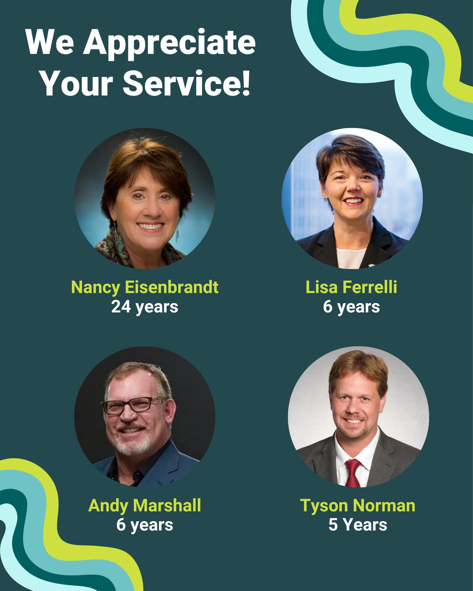 As the fiscal year comes to a close, we want to extend a special thank you to the board members rotating off the NSCC Foundation Board. Nancy, Lisa, Andy, and Tyson, thank you for your exceptional service and lasting impact over the years. We are deeply grateful for your commitment to our students, your belief in our mission, and your dedication to removing barriers to graduation. We couldn't have done this work without you! 💙
#NashvilleState #NSCCFoundation #ThankYOU