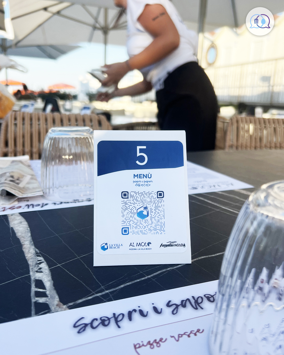 🍕🌊 Una nuova installazione è online!
Siamo felici di annunciare l'installazione del nostro Menù Digitale presso La Villa Beach | Pizzeria al Molo! 📲✨
Per tutti i clienti ora è ancora più semplice: basta inquadrare il QR Code con lo smartphone per scoprire pizze, specialità, bevande e tutte le proposte del locale in modo pratico, veloce e sempre aggiornato.
Grazie a tutto lo staff de La Villa Beach per aver scelto la nostra soluzione digitale e per la fiducia accordata.
È un piacere accompagnare realtà che puntano su innovazione, qualità e un'esperienza sempre migliore per i propri clienti.
Scopri di più sui nostri servizi:
www.digital-menu.it
📧 direzionale@easy-ware.it
🌎 www.digital-menu.it
#digital #menù #art #food #digitalart #digitalmenu #italy
#photography #menù #italia #menudigitale #artist